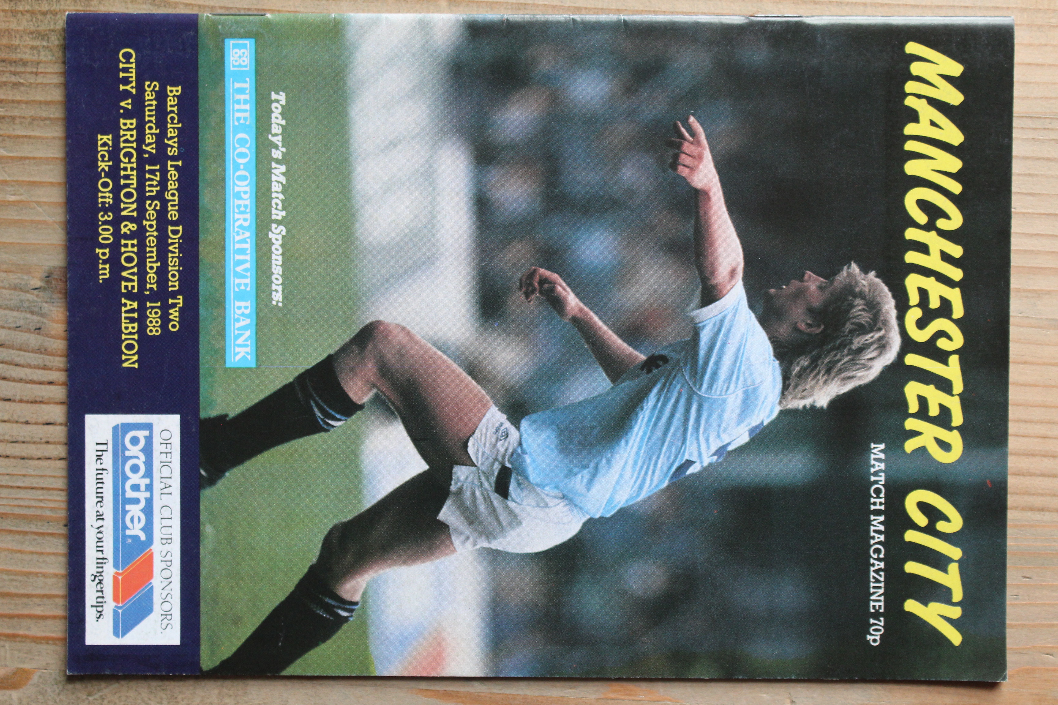 Manchester City FC v Brighton & Hove Albion FC