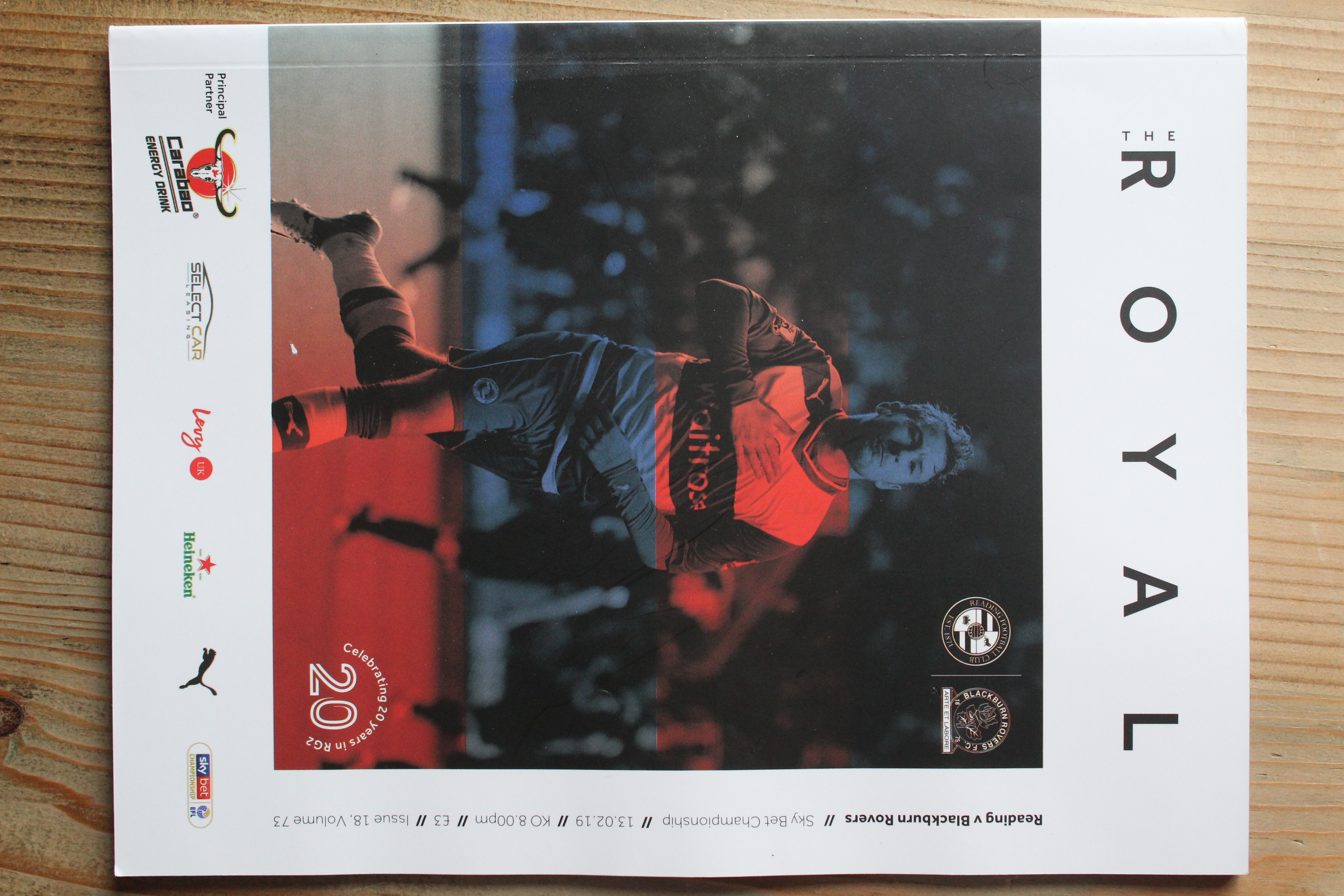 Reading FC v Blackburn Rovers FC