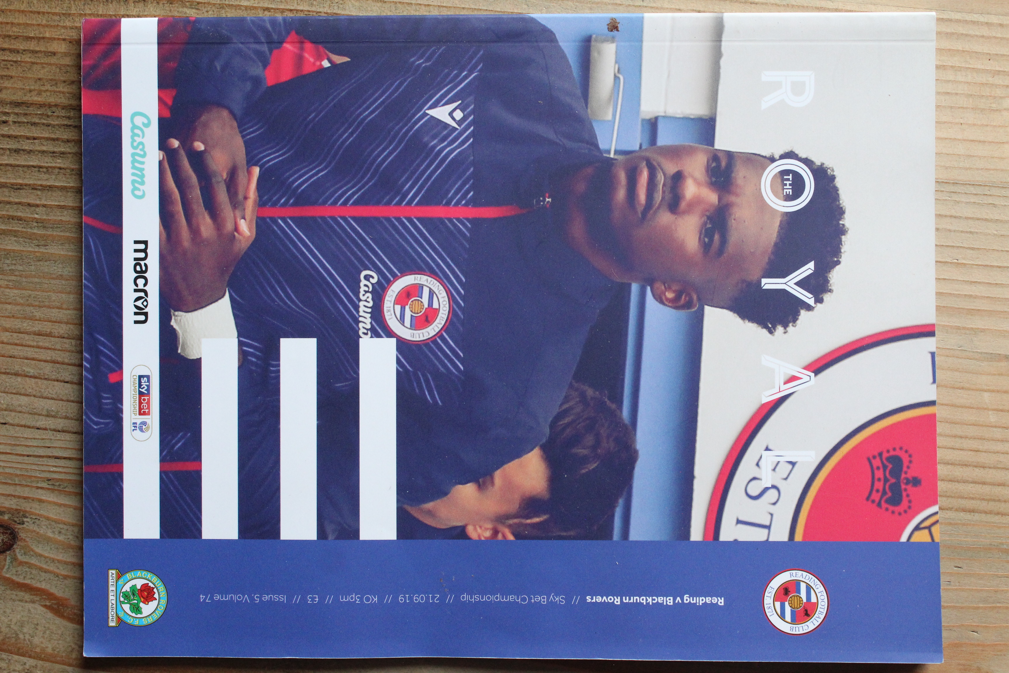 Reading FC v Blackburn Rovers FC