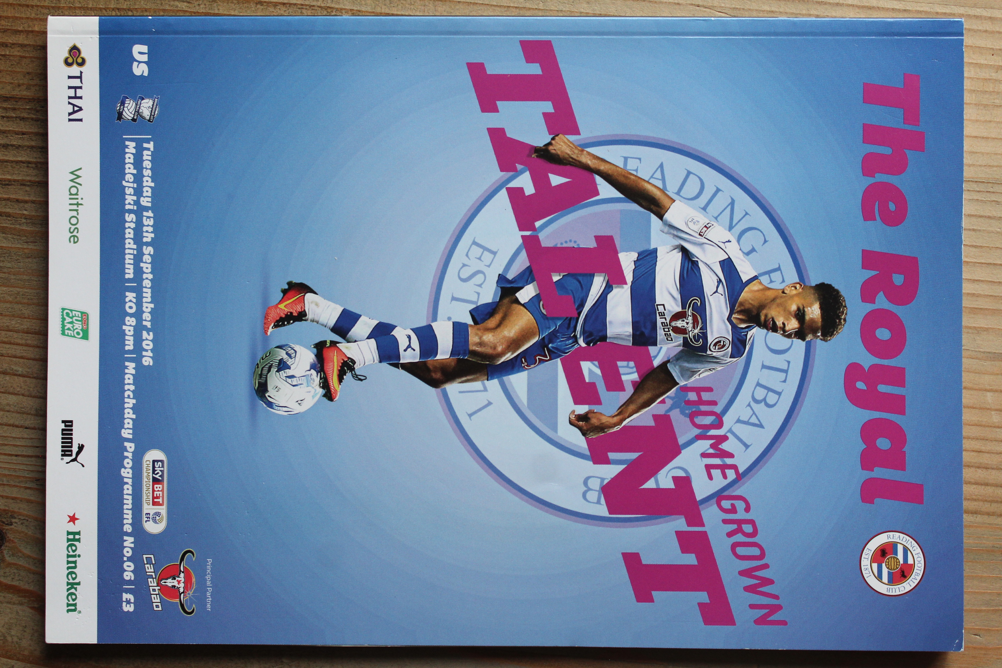 Reading FC v Birmingham City FC