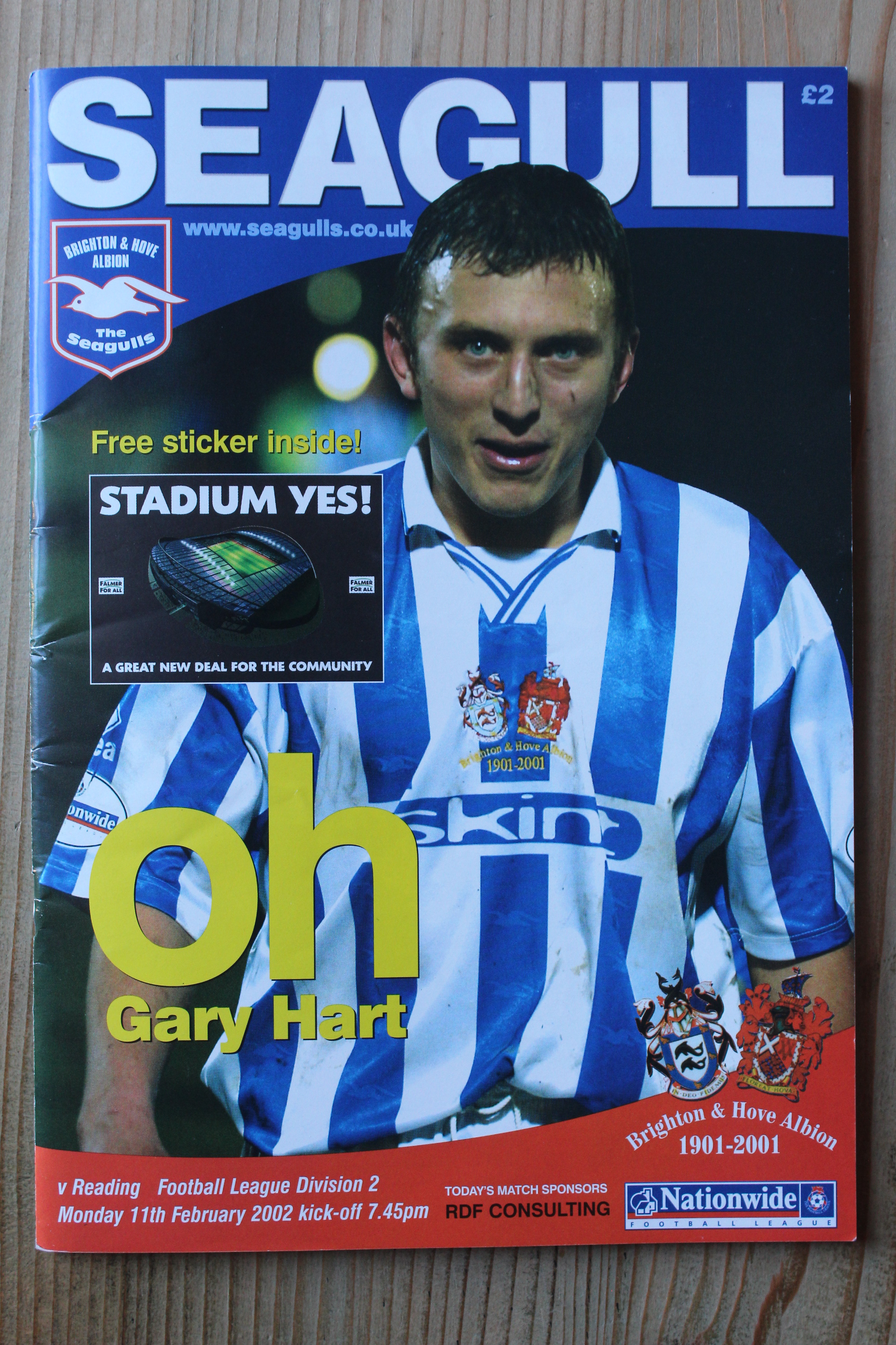 Brighton & Hove Albion FC v Reading FC