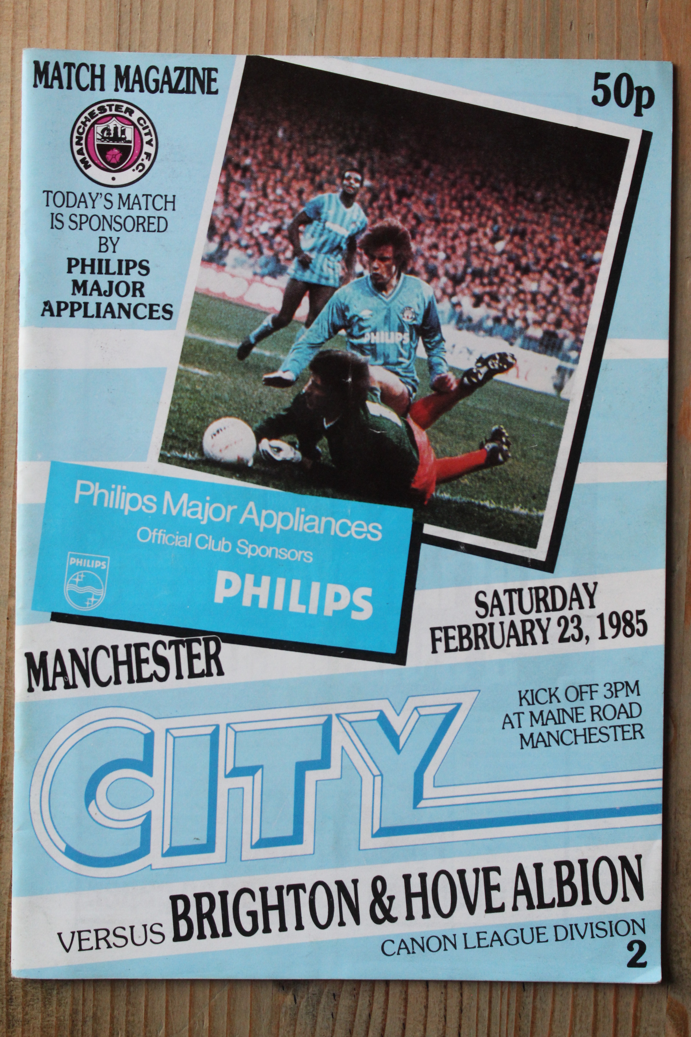 Manchester City FC v Brighton & Hove Albion FC