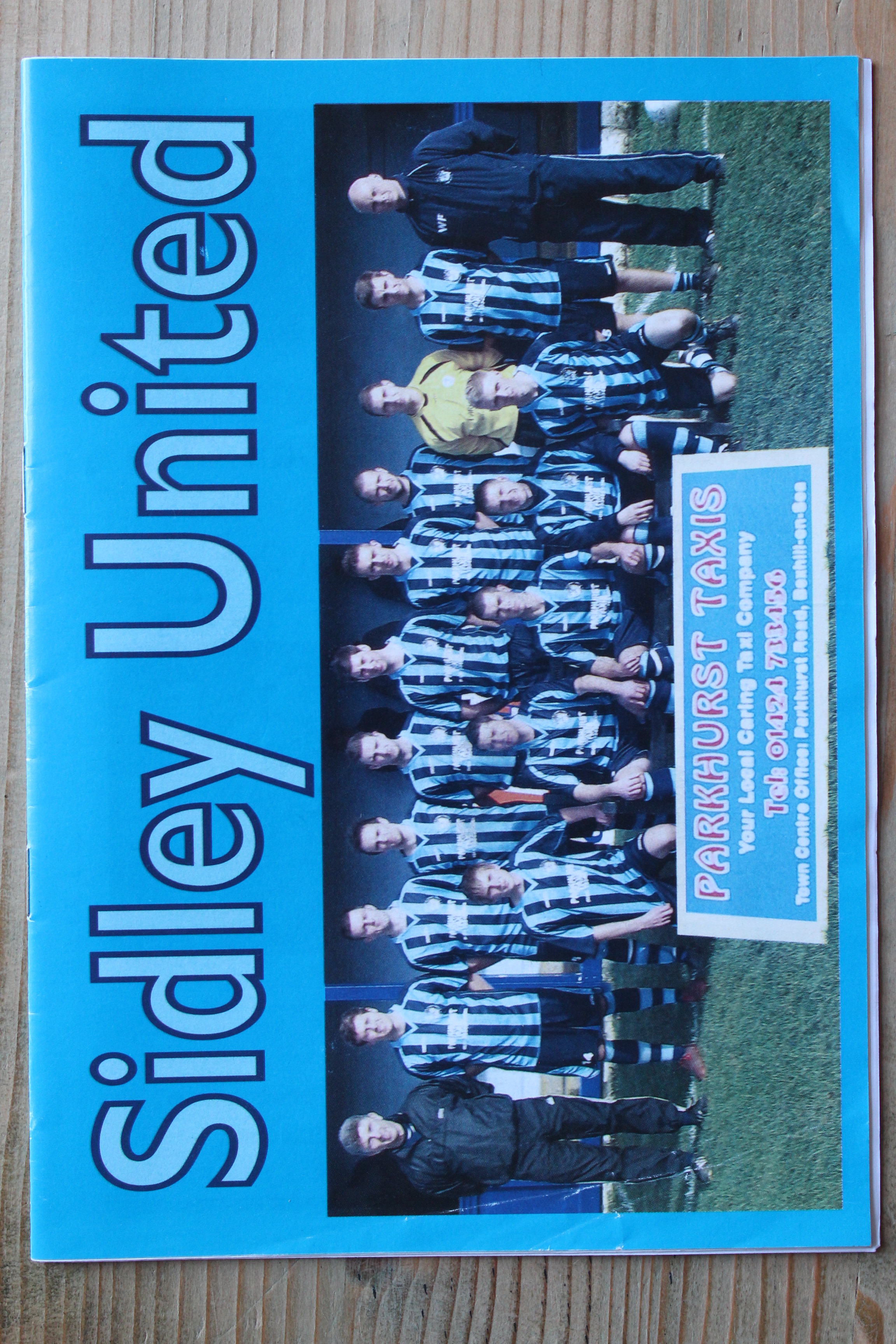 Sidley United v Brighton & Hove Albion (Res)