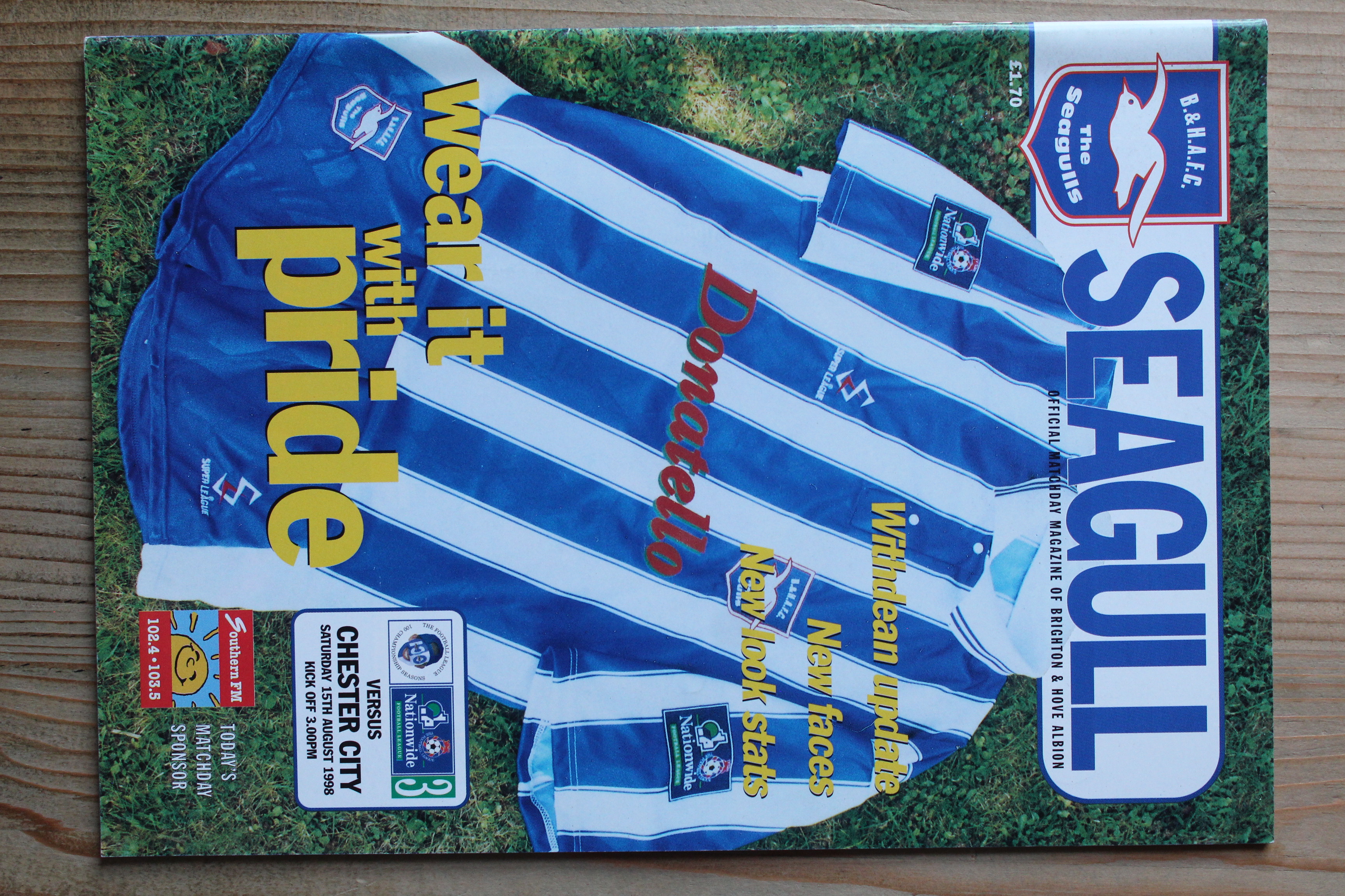 Brighton & Hove Albion FC v Chester City FC