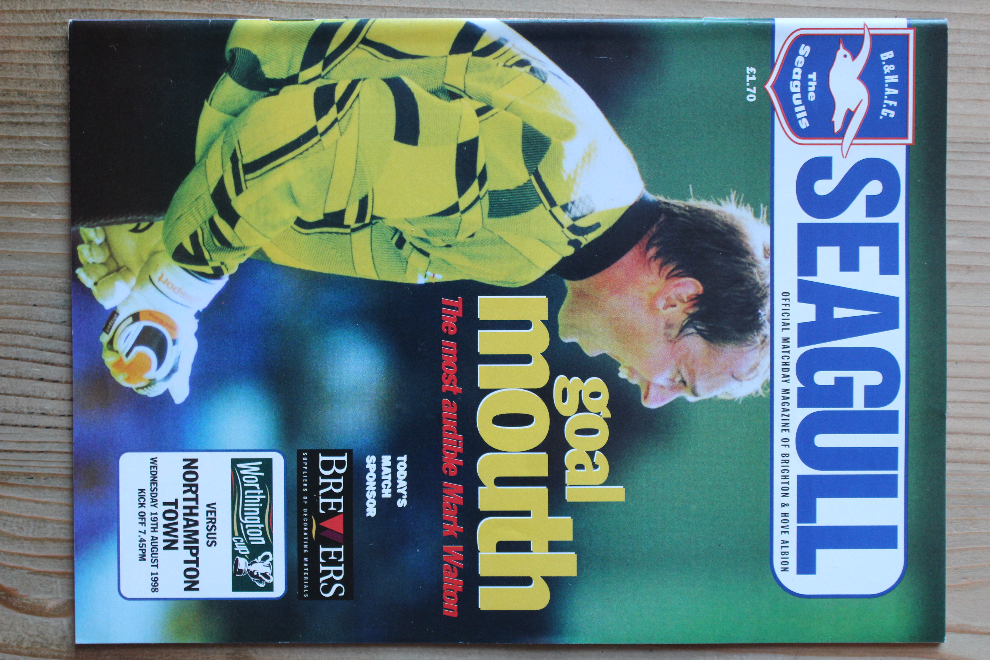 Brighton & Hove Albion FC v Northampton Town FC