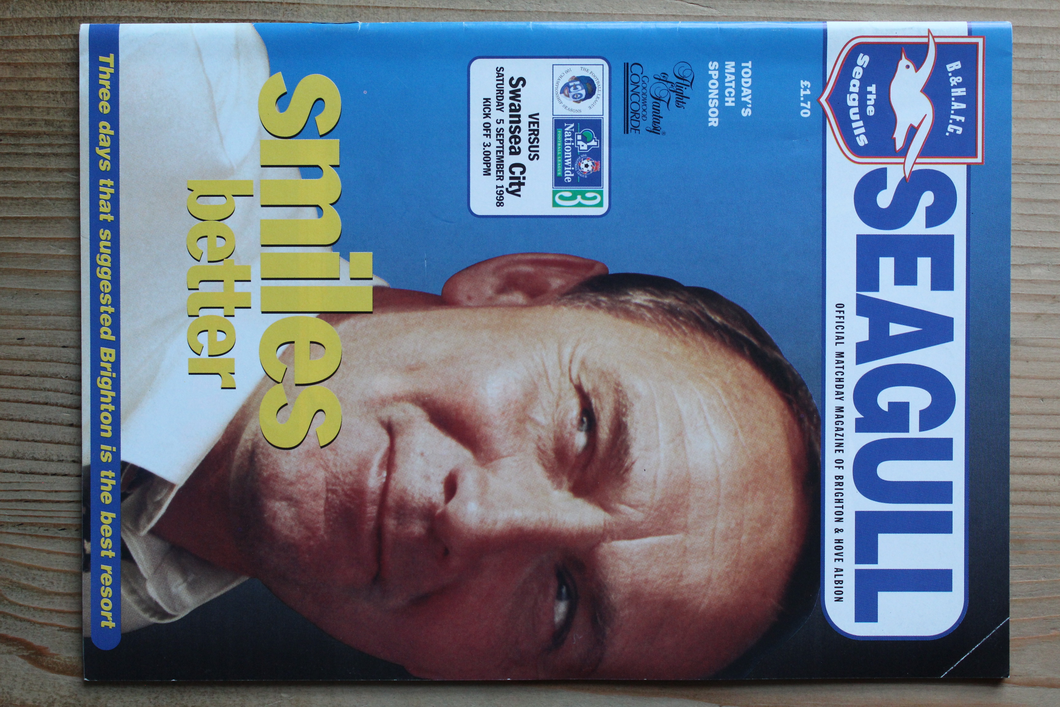 Brighton & Hove Albion FC v Swansea City FC