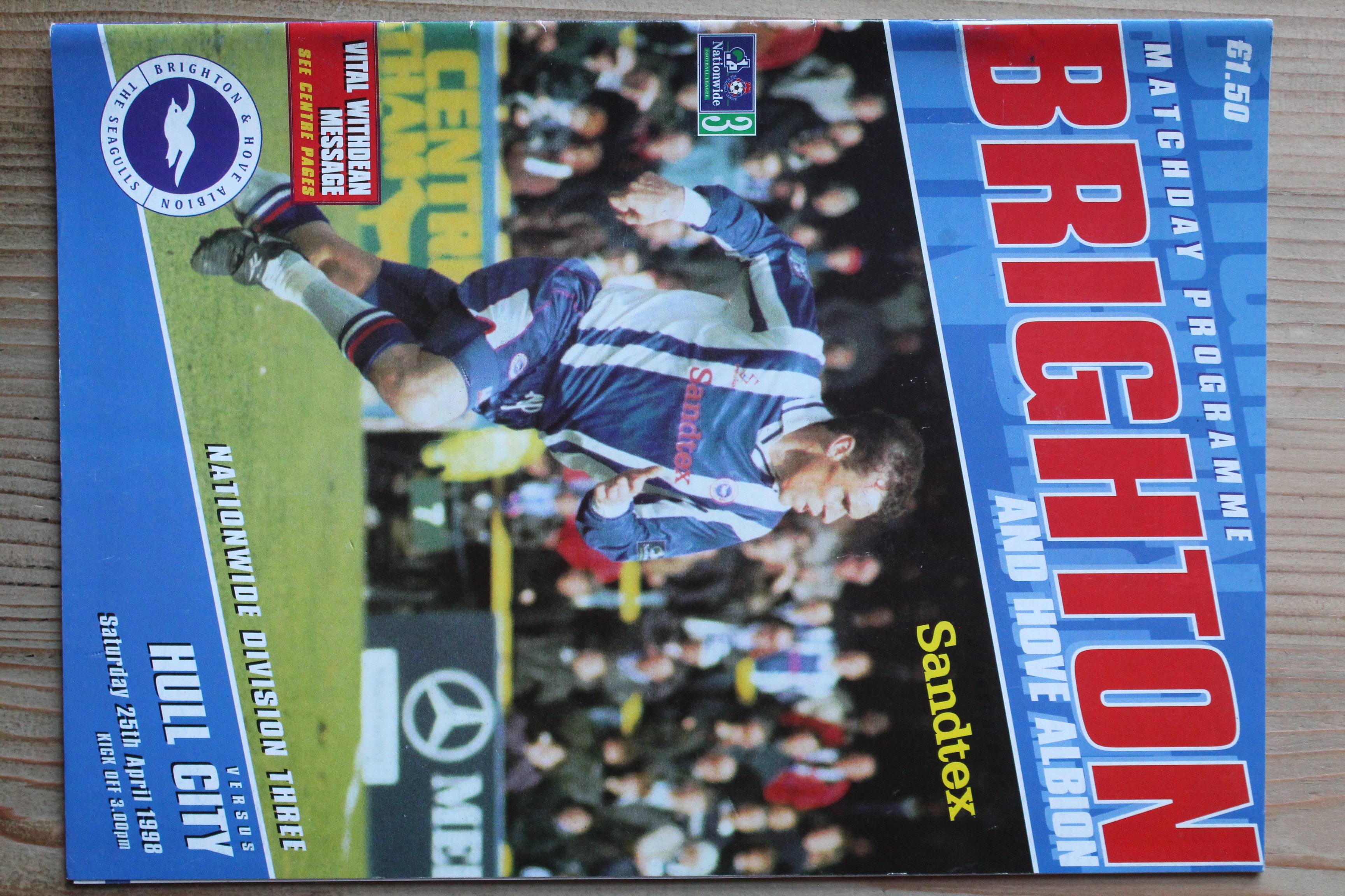 Brighton & Hove Albion FC v Hull City FC