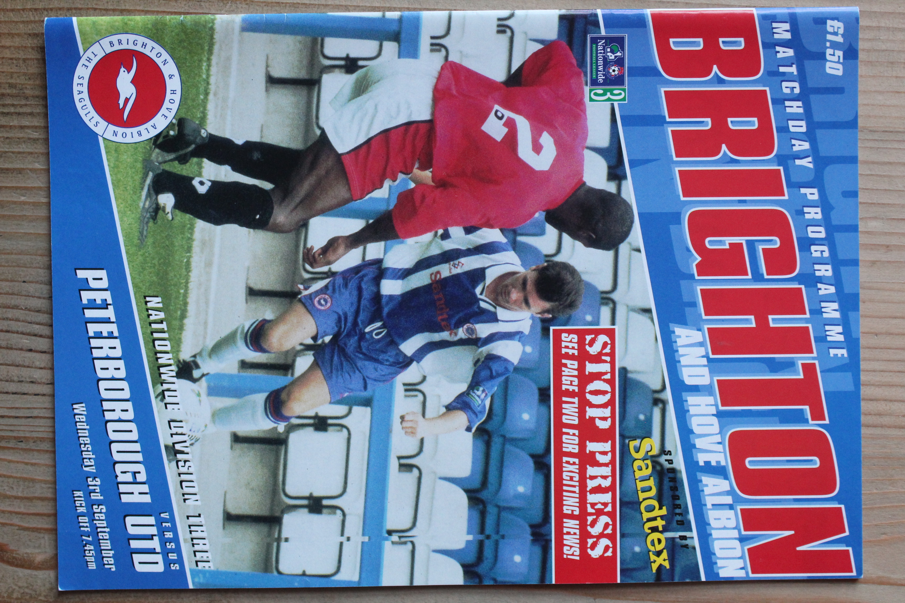 Brighton & Hove Albion FC v Peterborough United FC