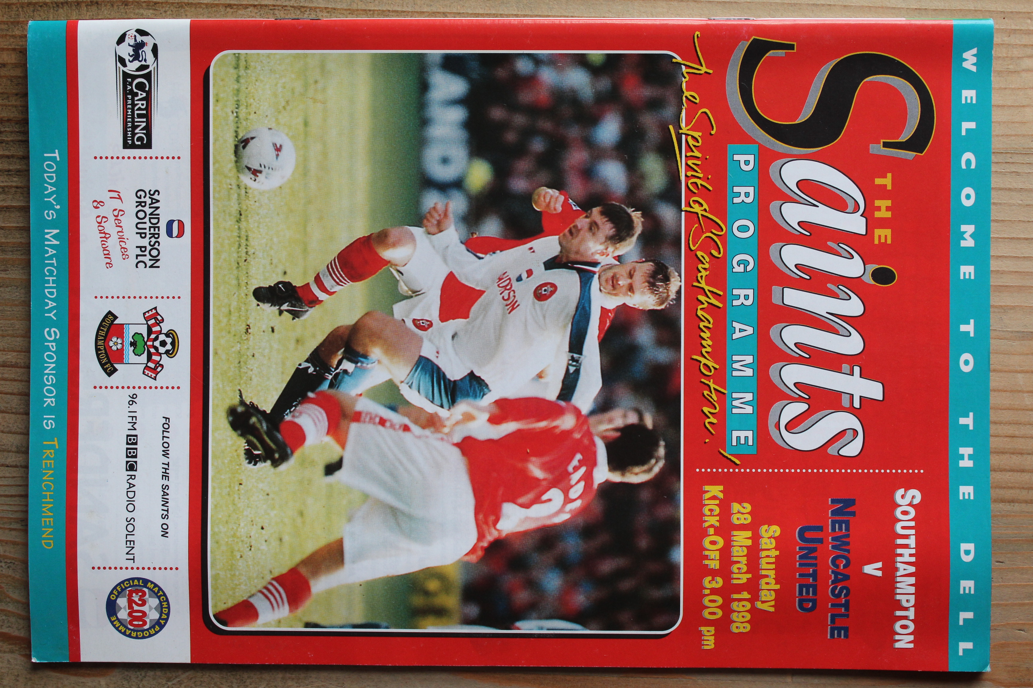 Southampton FC v Newcastle United FC