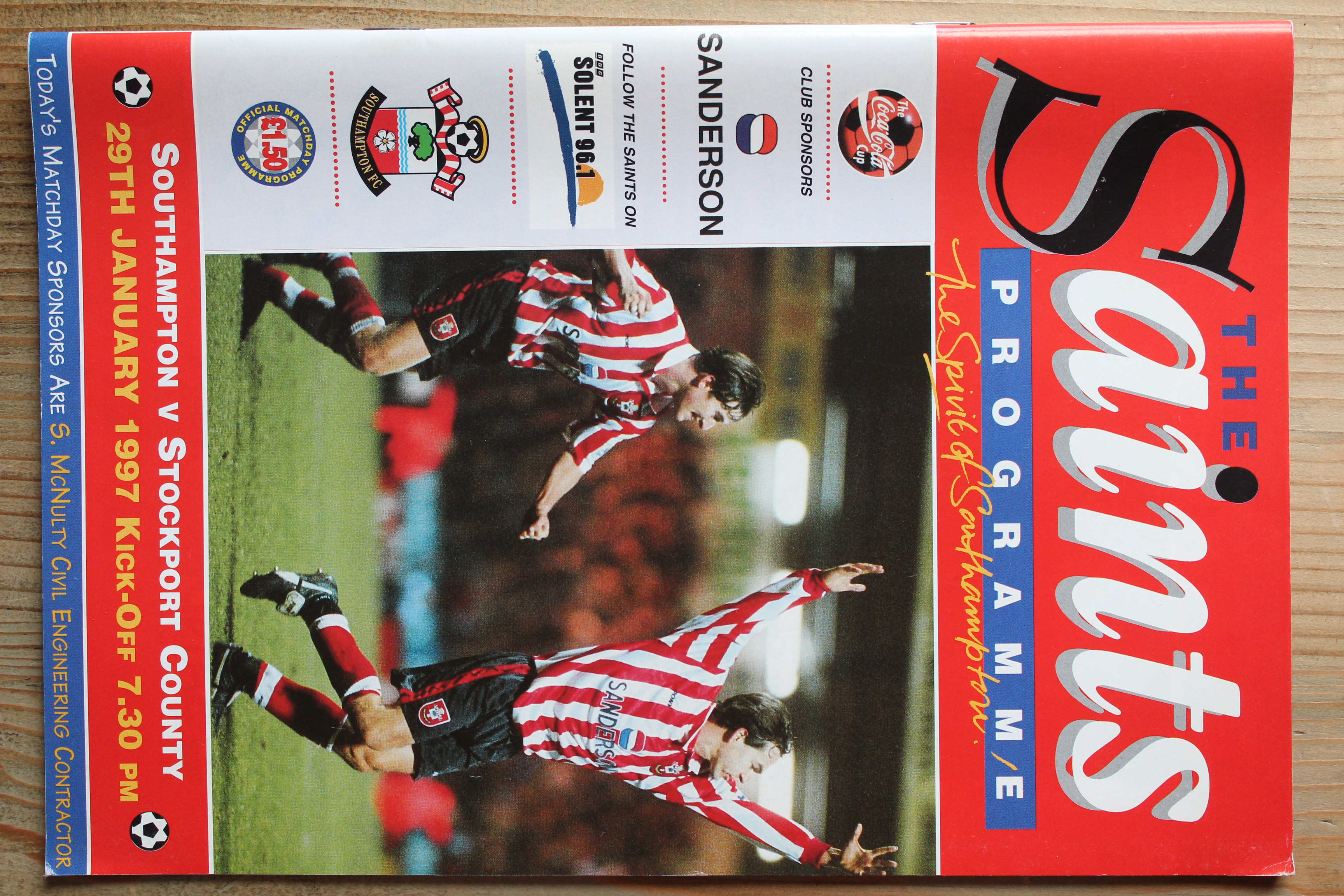 Southampton FC v Stockport County FC