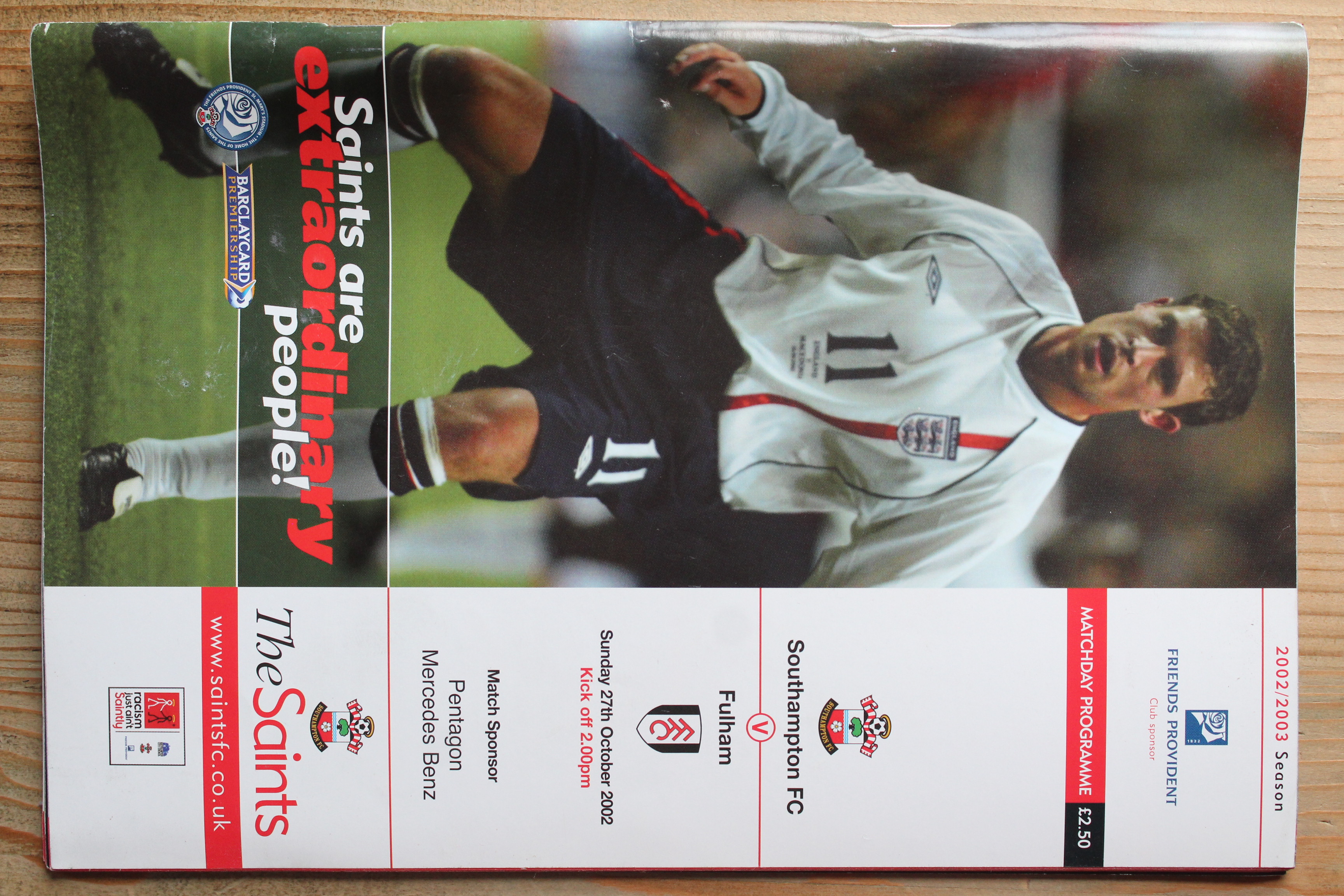 Southampton FC v Fulham FC