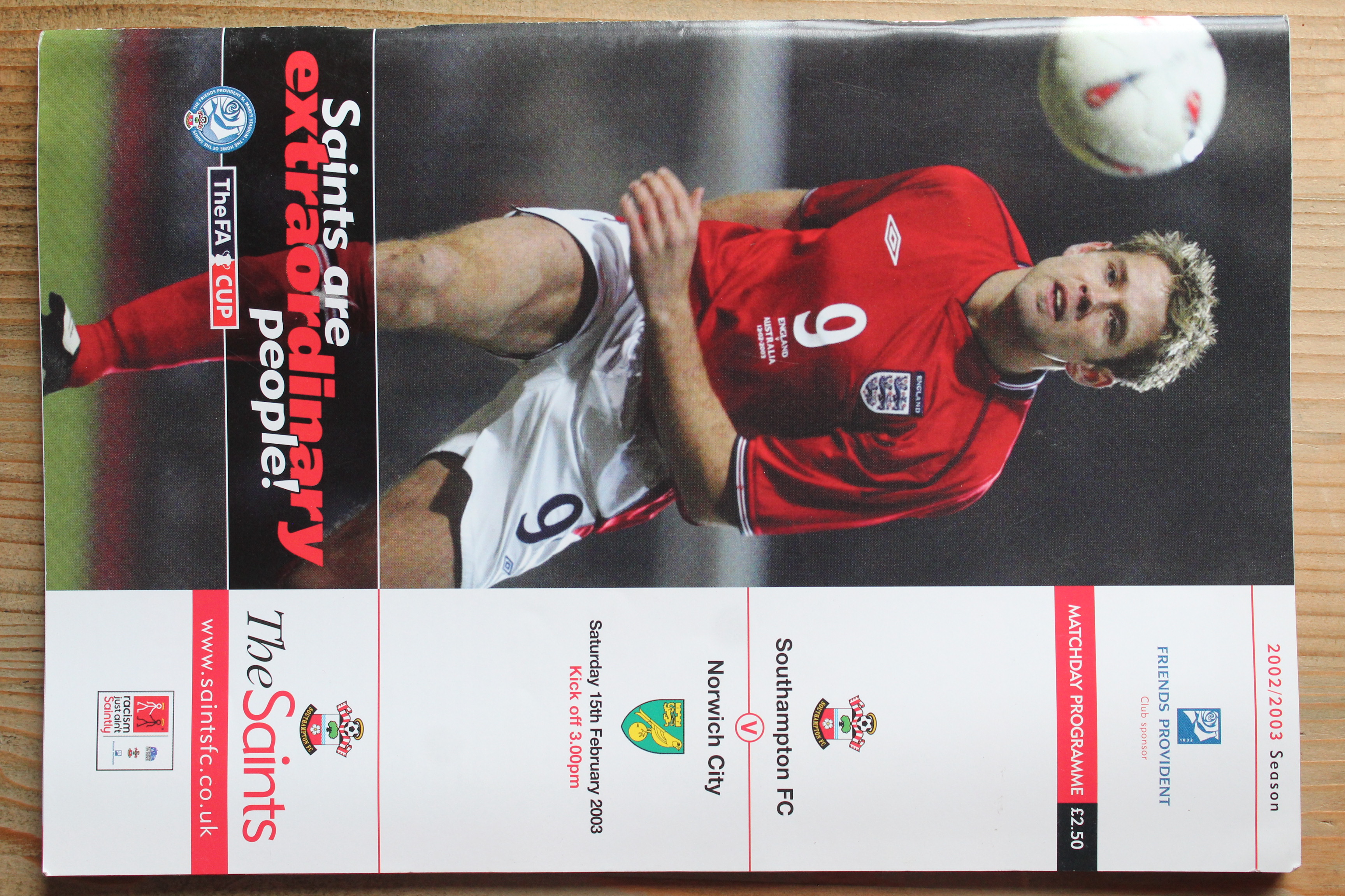 Southampton FC v Norwich City FC