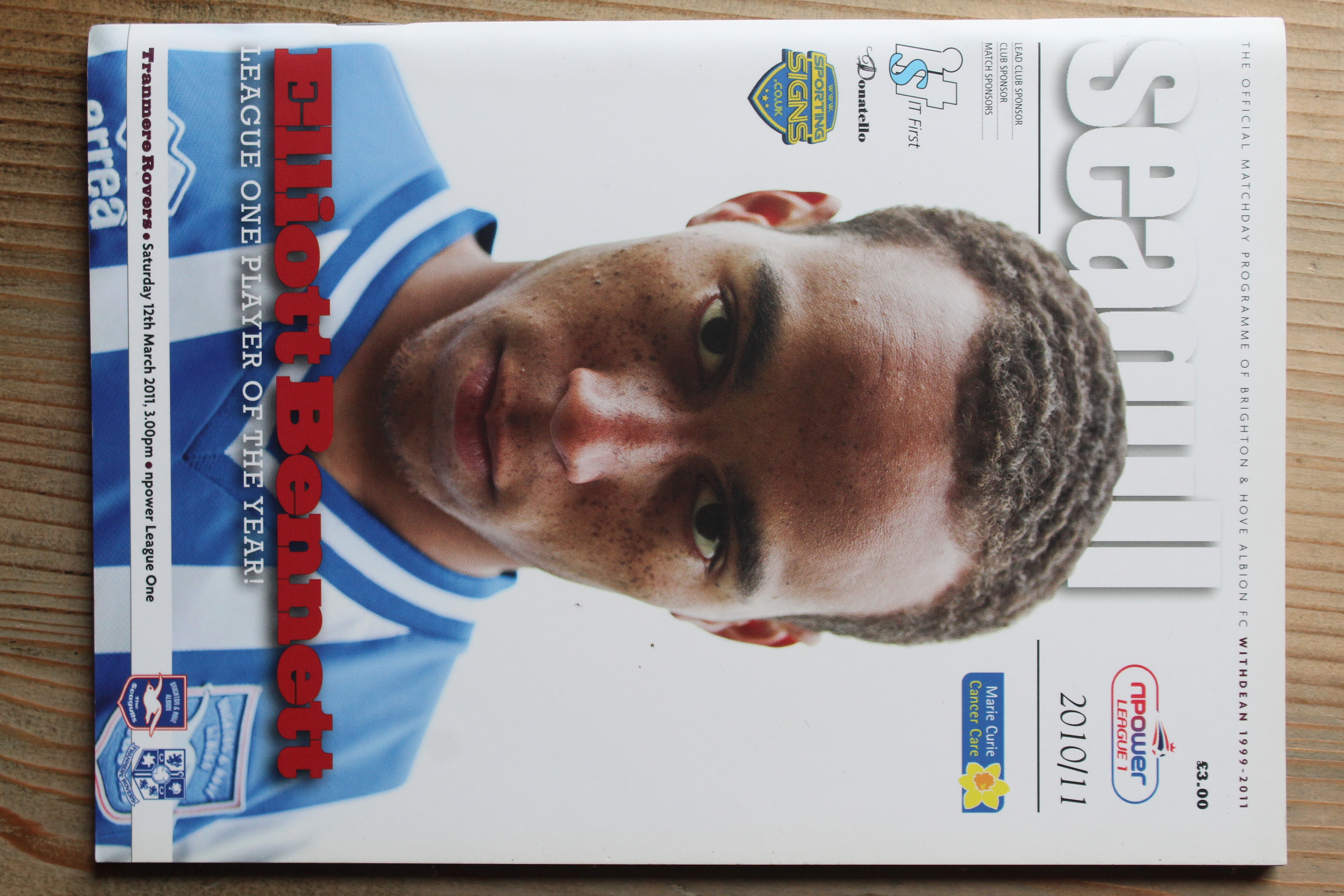 Brighton & Hove Albion FC v Tranmere Rovers FC