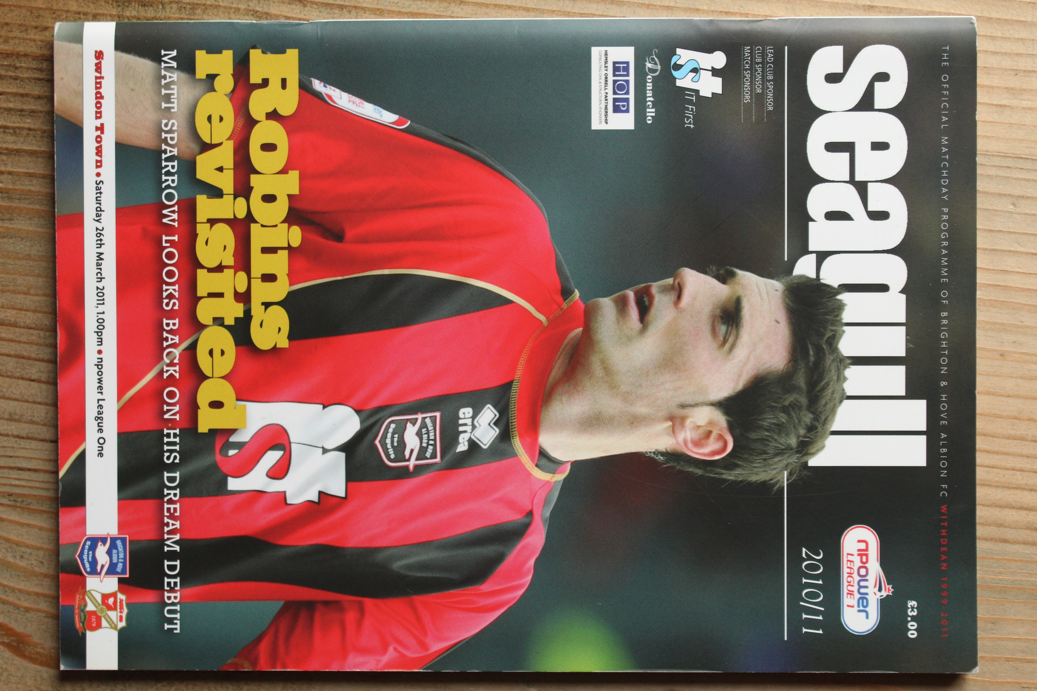 Brighton & Hove Albion FC v Swindon Town FC