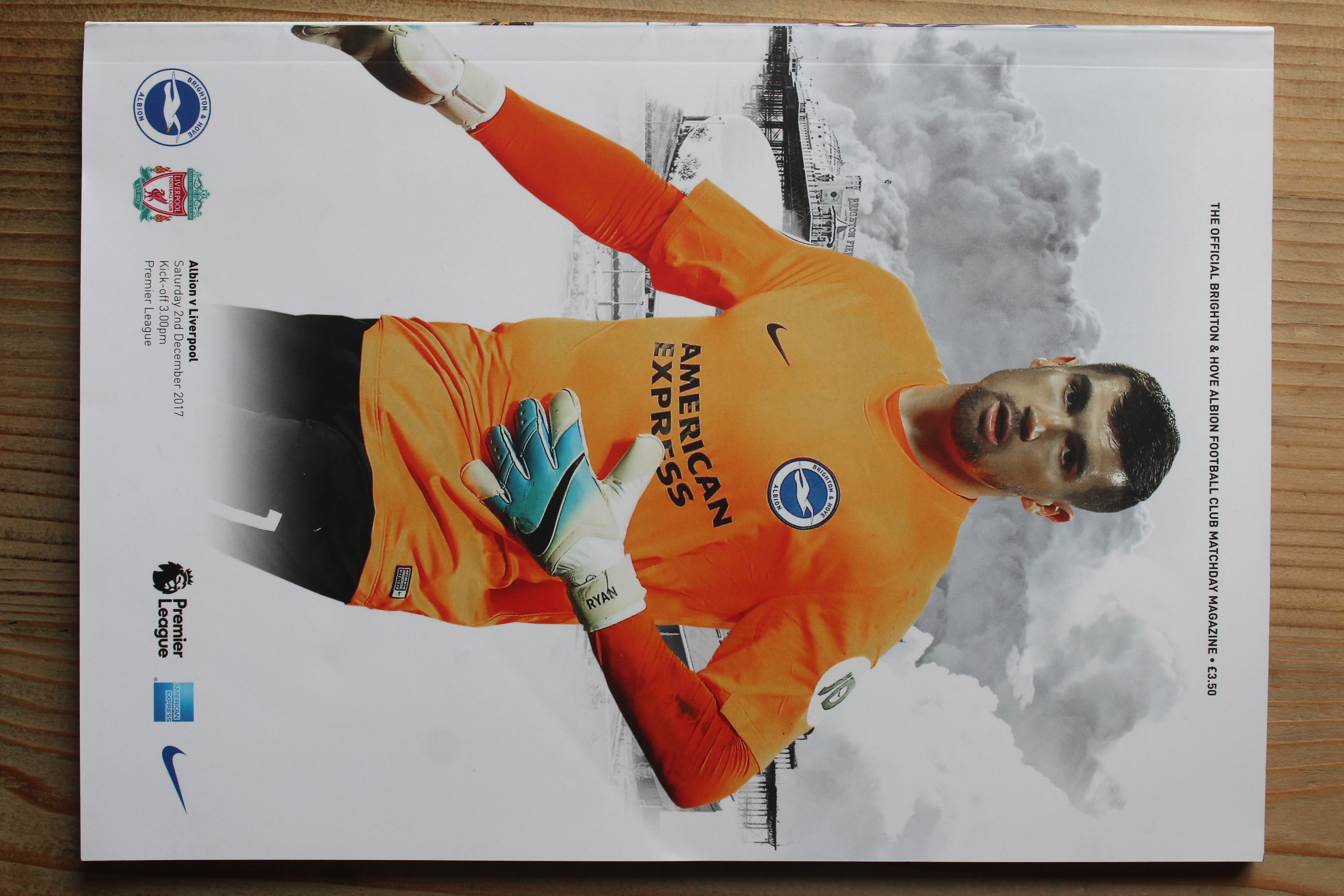 Brighton & Hove Albion FC v Liverpool FC