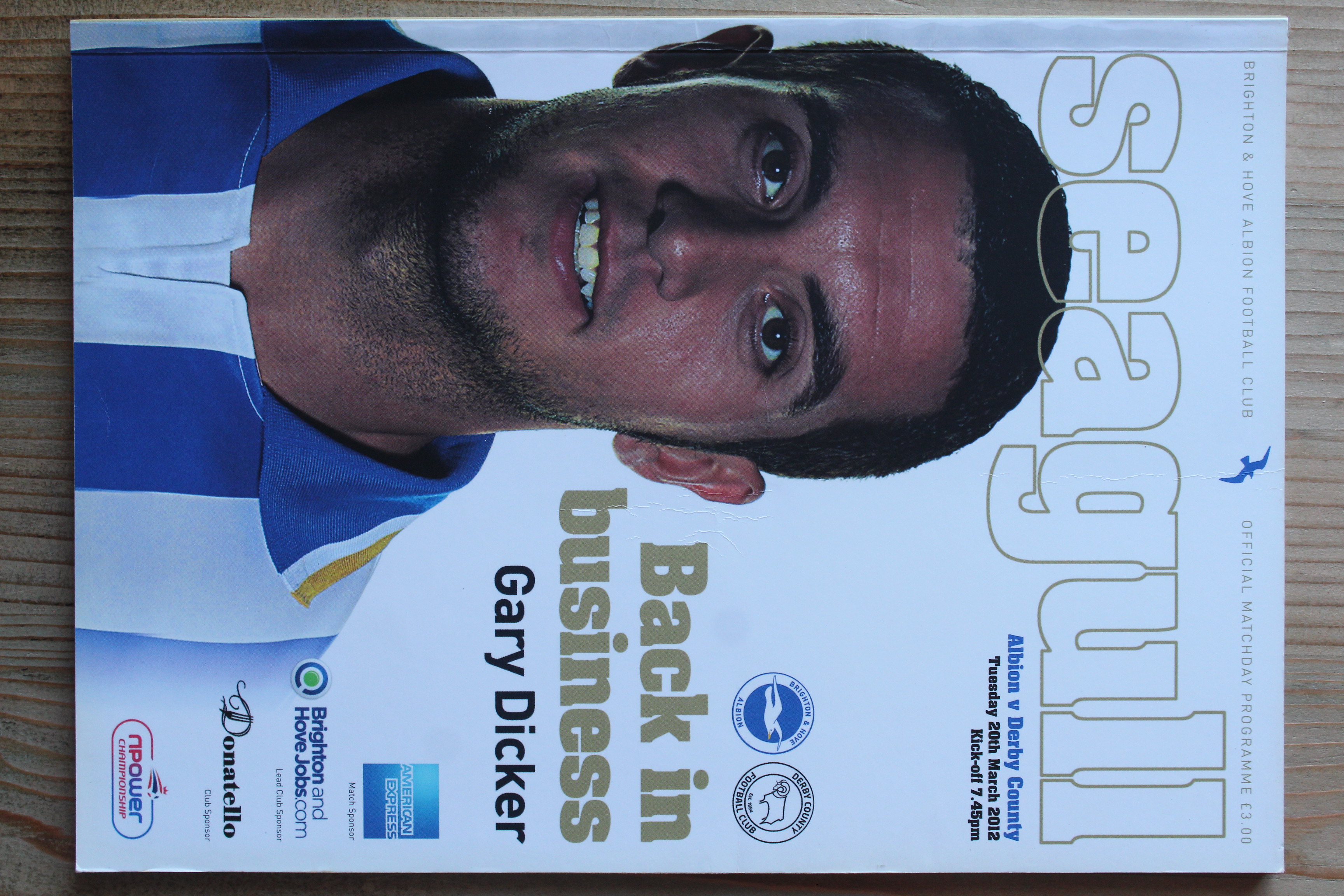 Brighton & Hove Albion FC v Derby County FC