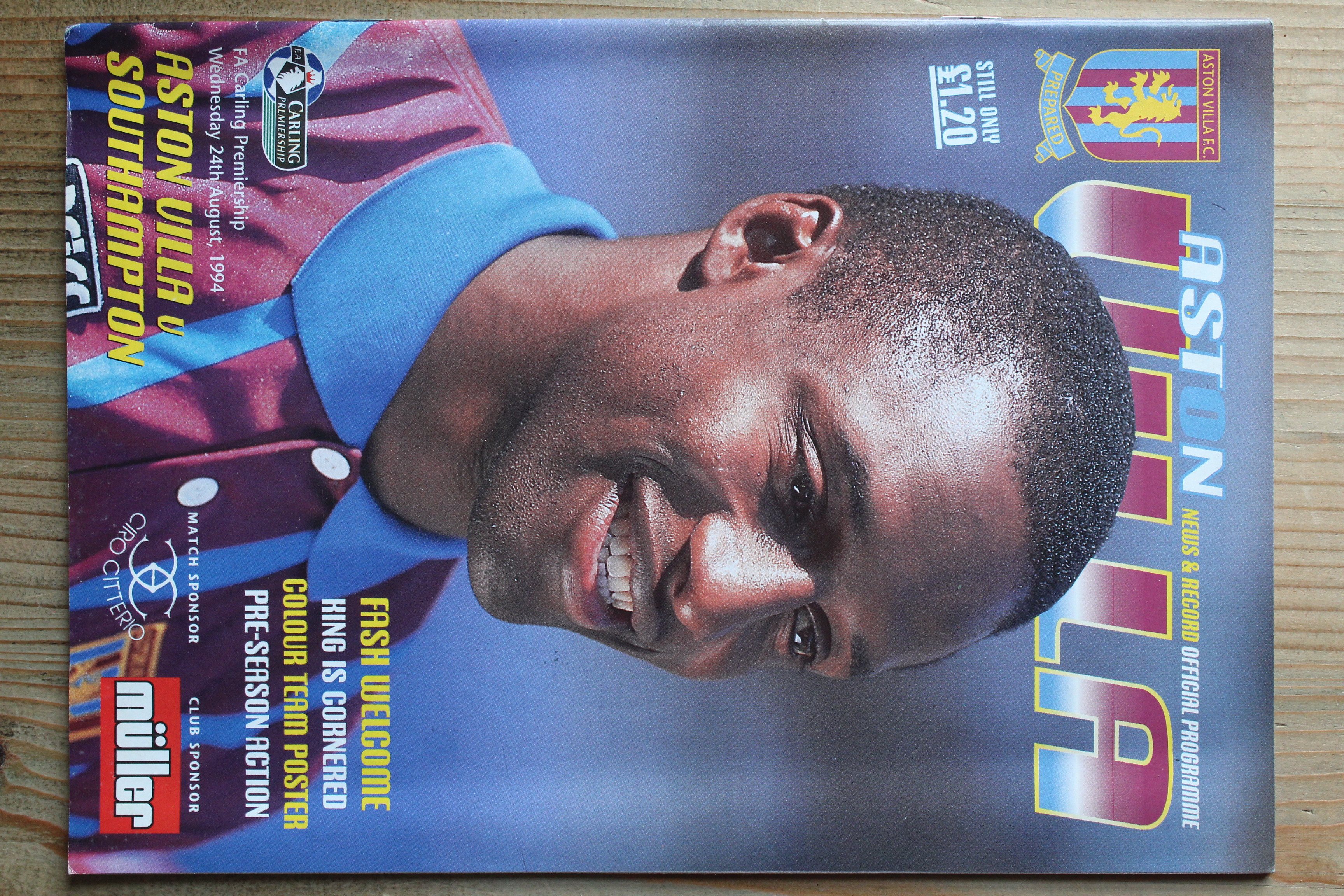 Aston Villa FC v Southampton FC