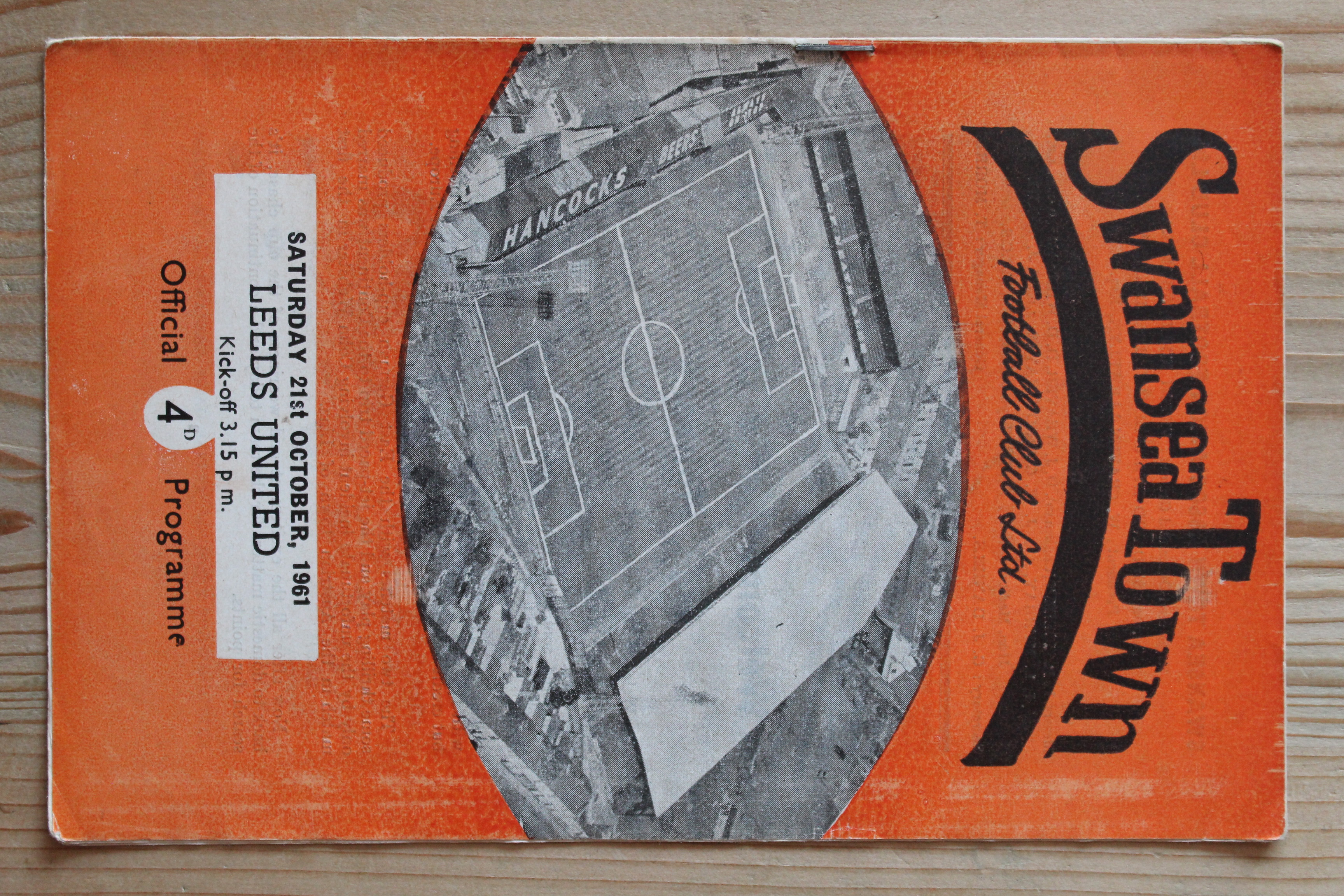 Swansea Town v Leeds United FC