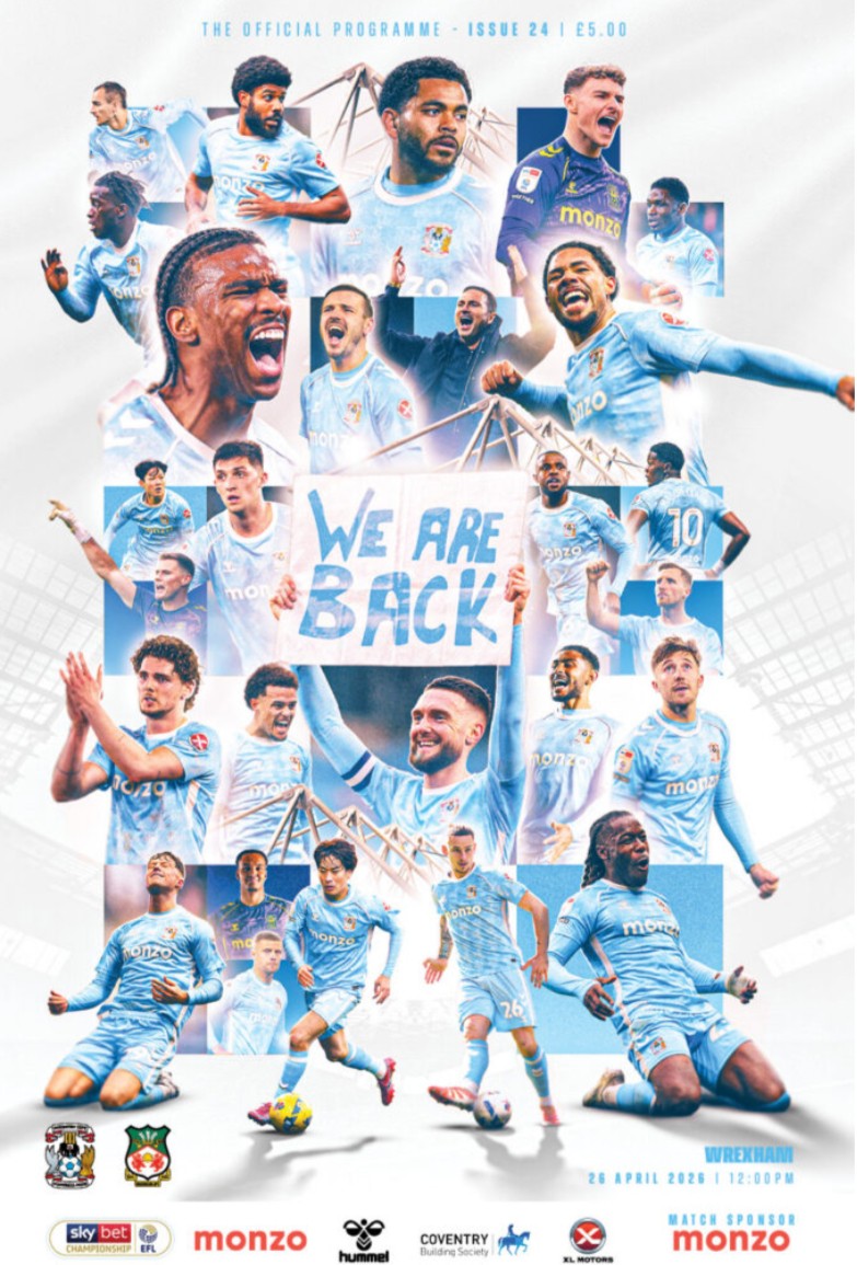 Coventry City FC v Wrexham FC