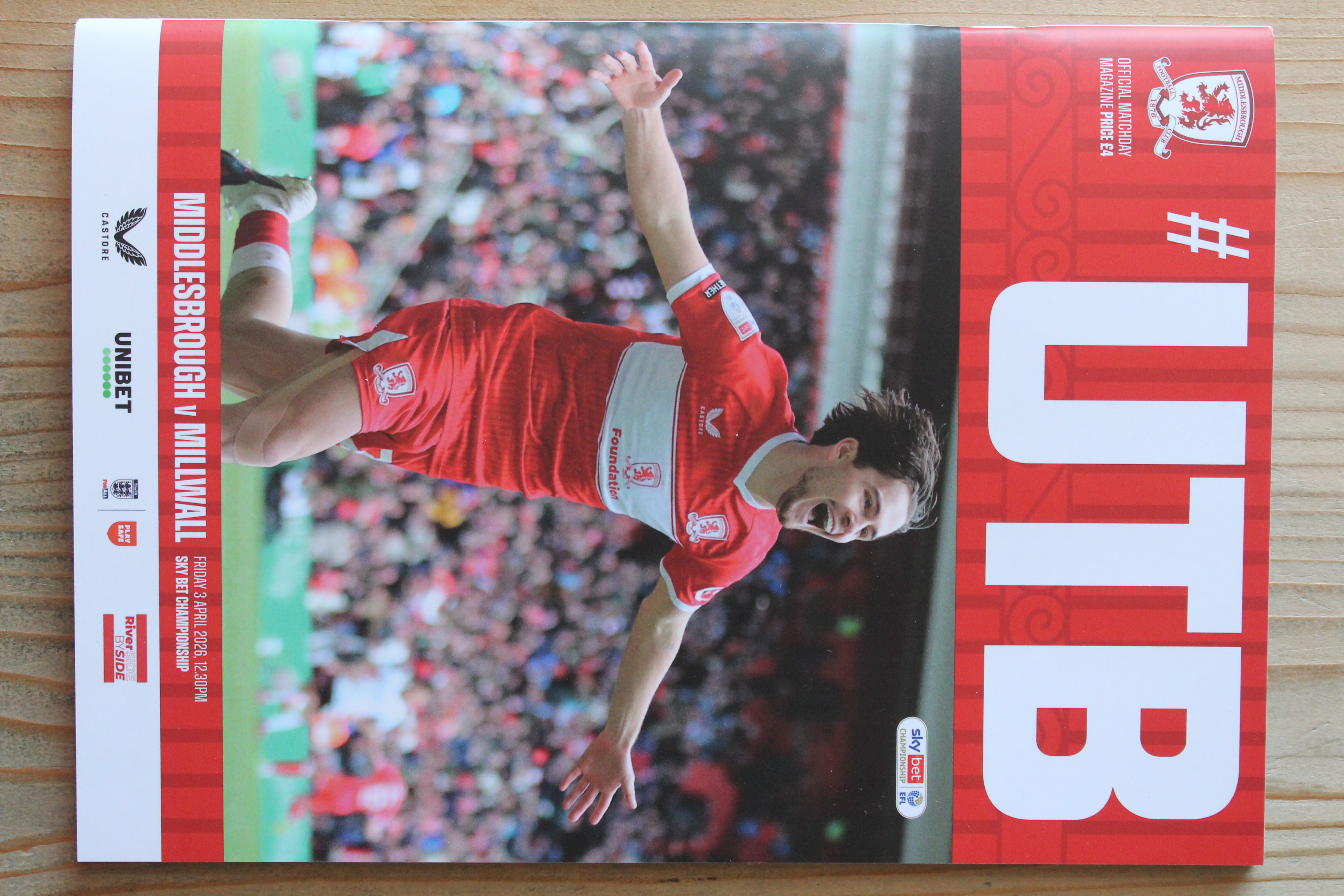 Middlesbrough FC v Millwall FC