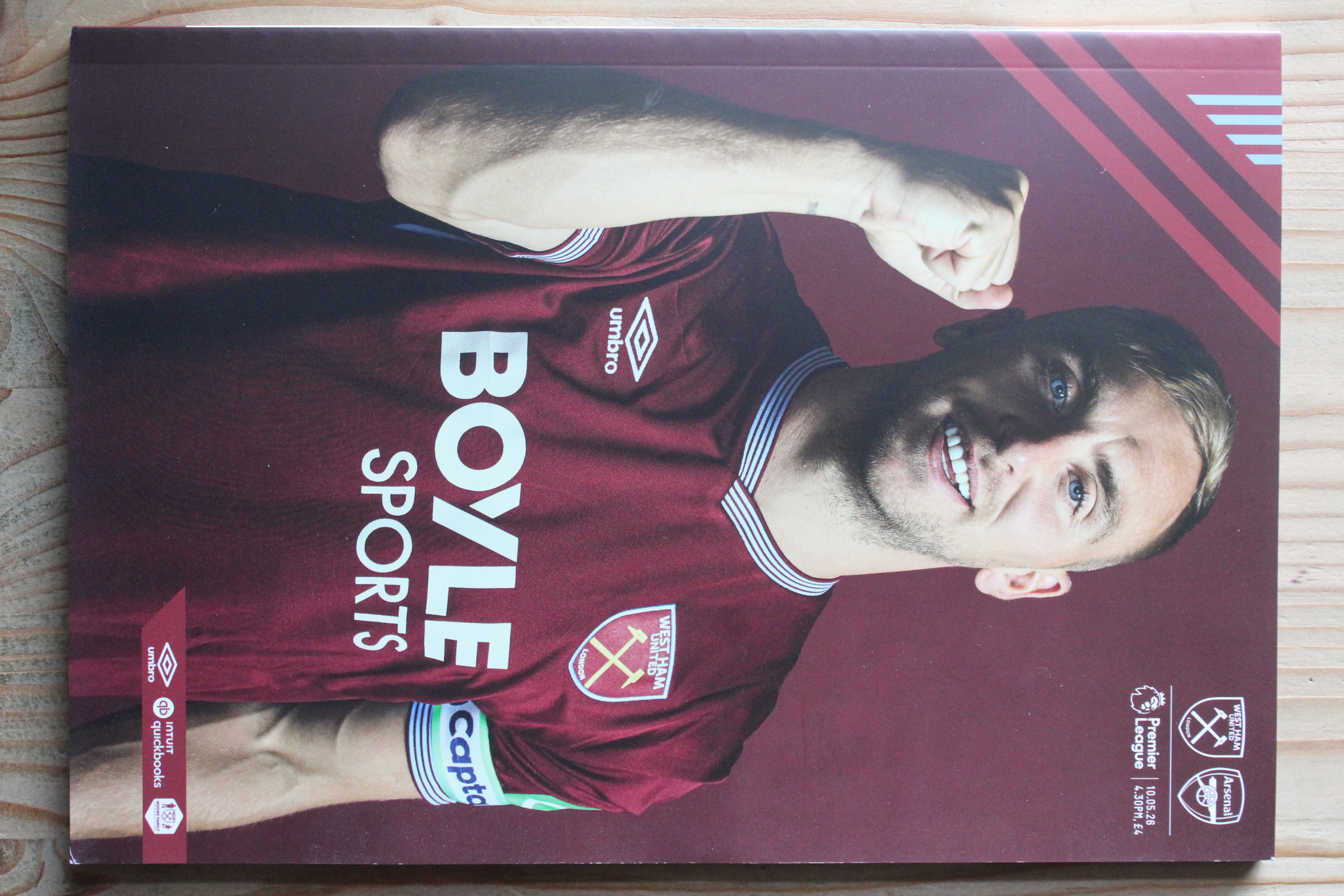 West Ham United FC v Arsenal FC