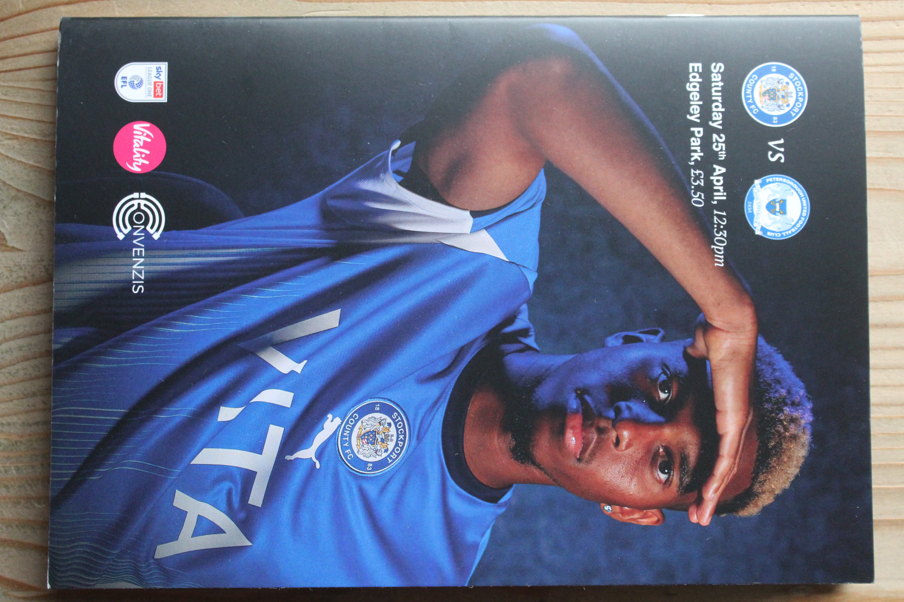 Stockport County FC v Peterborough United FC