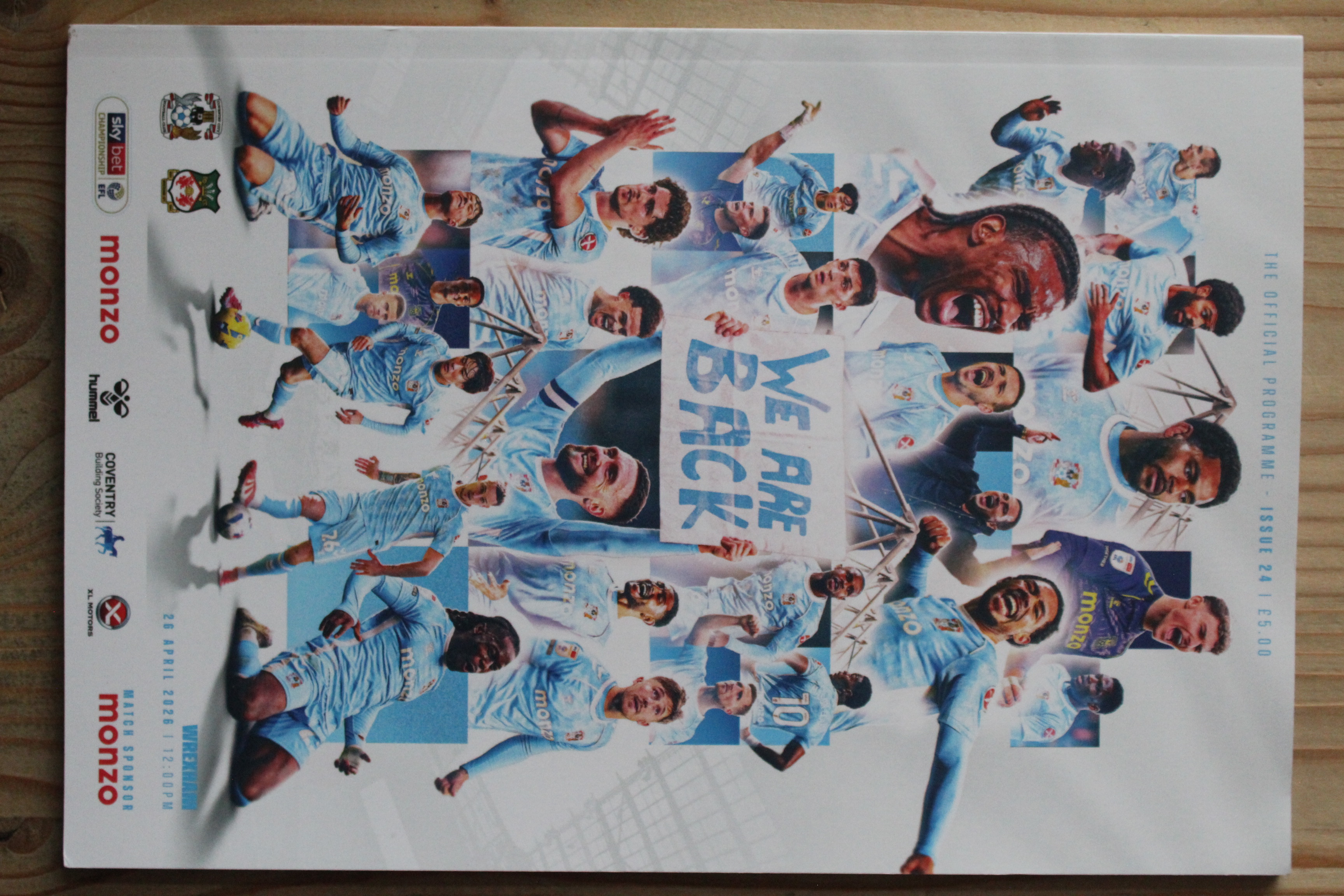 Coventry City FC v Wrexham FC