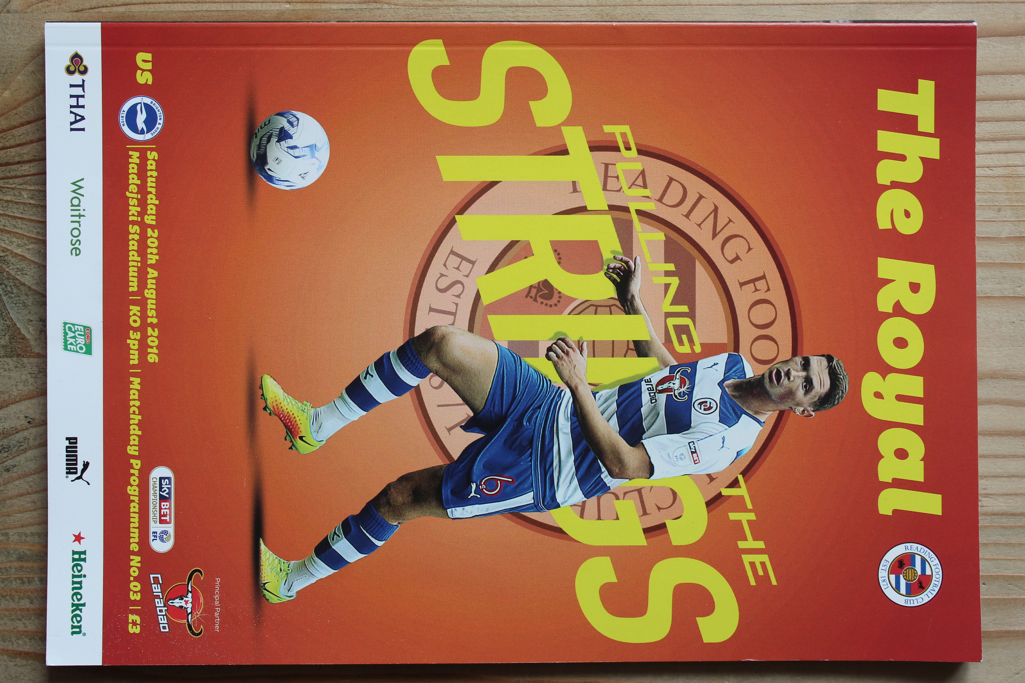 Reading FC v Brighton & Hove Albion FC