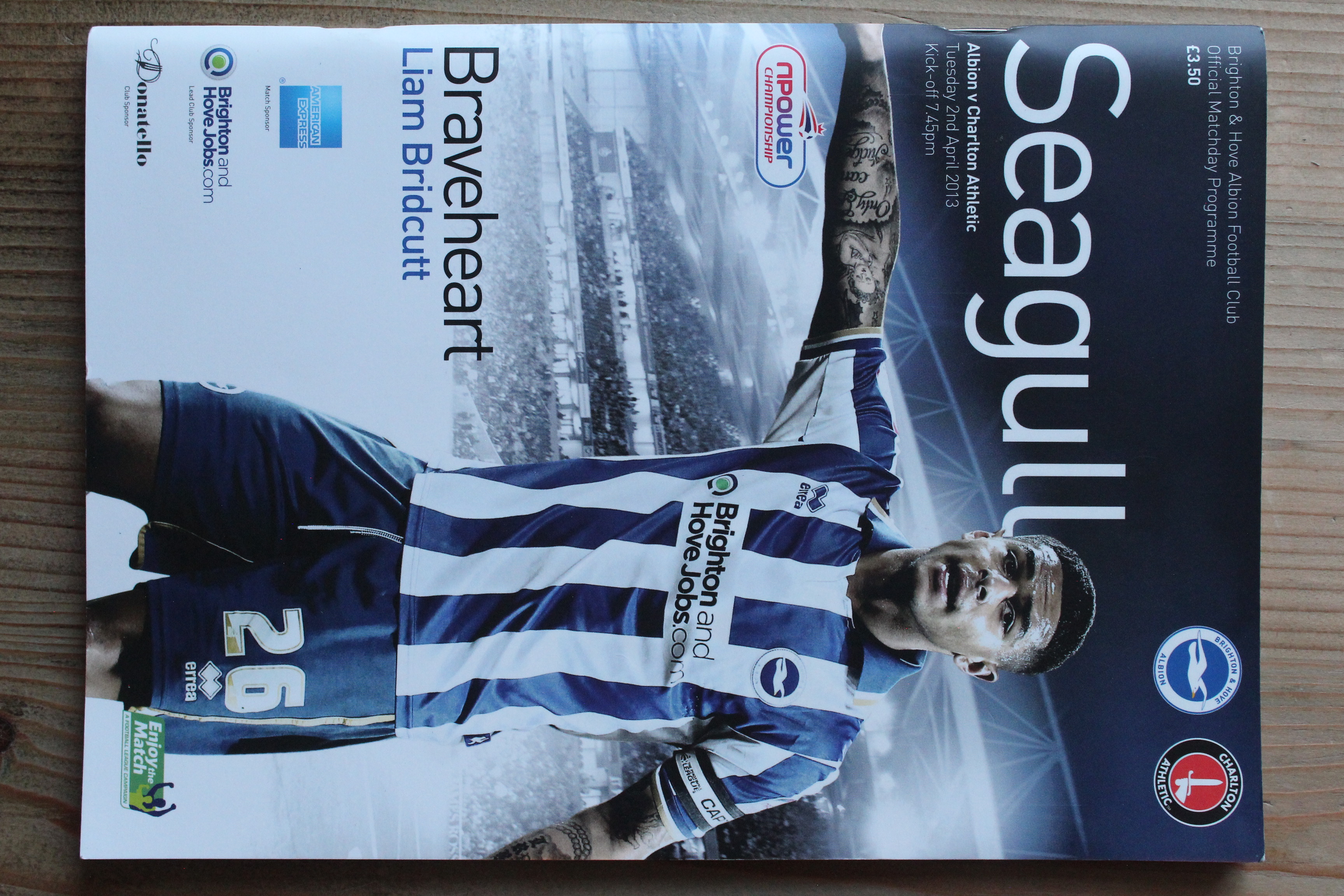 Brighton & Hove Albion FC v Charlton Athletic FC