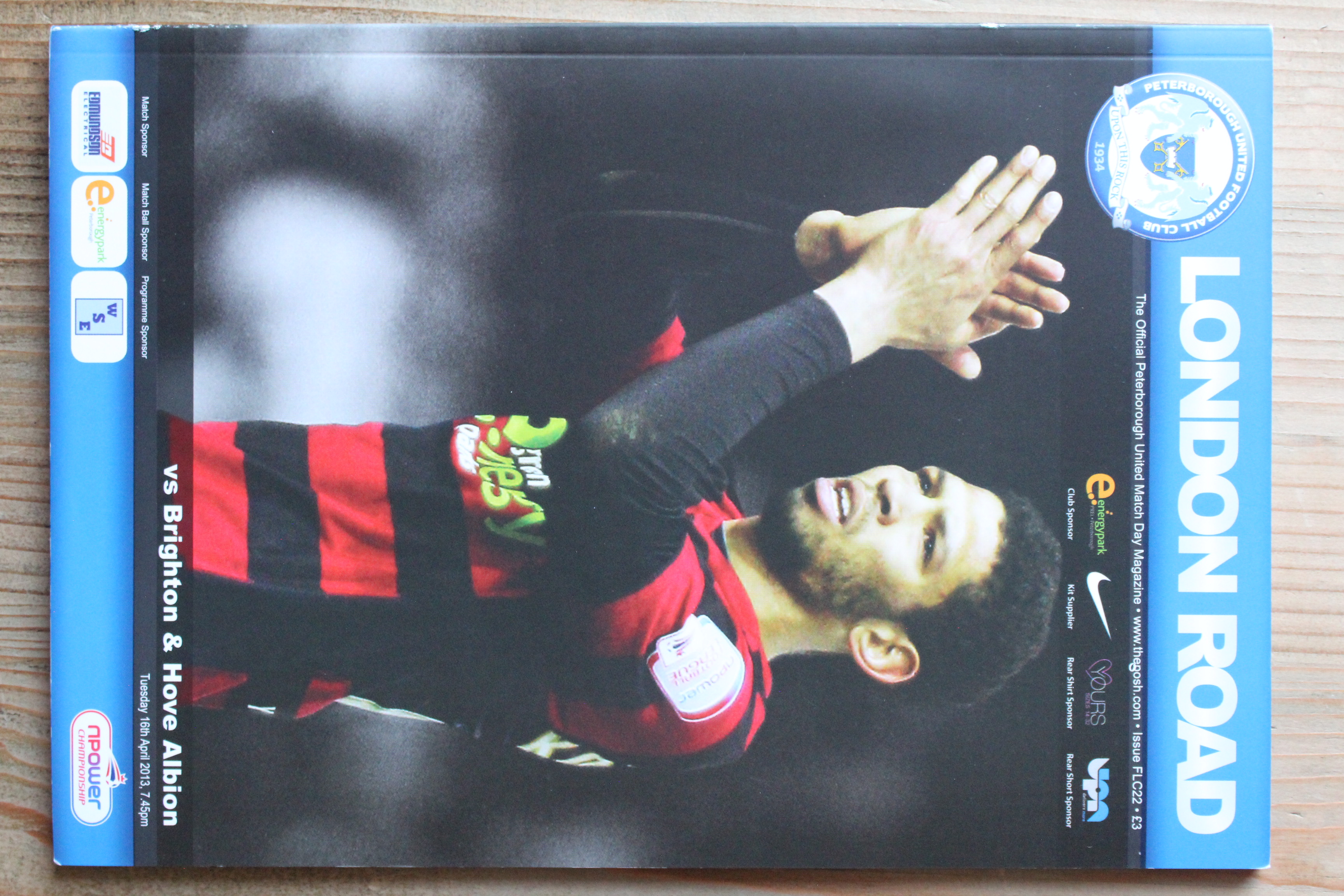 Peterborough United FC v Brighton & Hove Albion FC