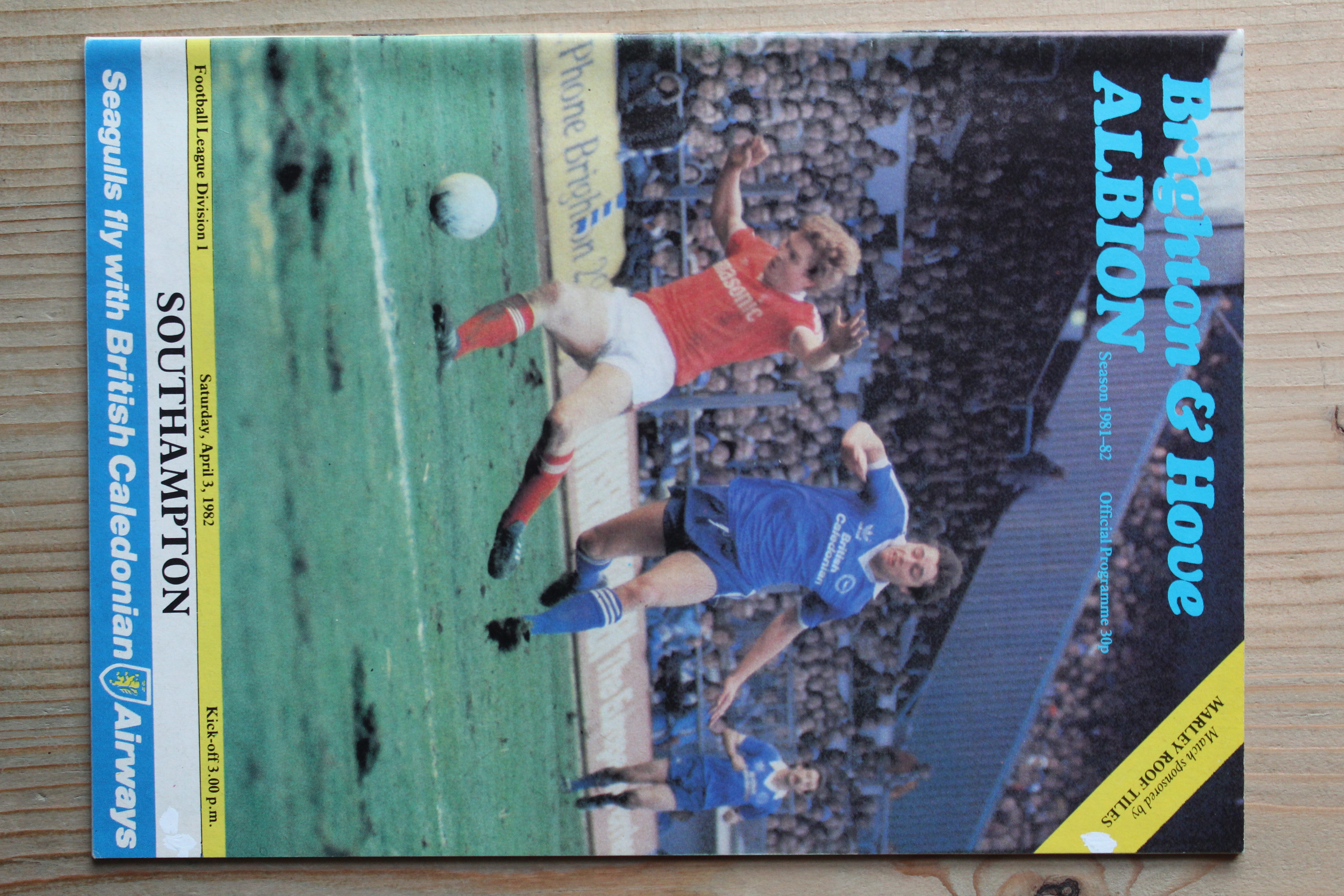 Brighton & Hove Albion FC v Southampton FC