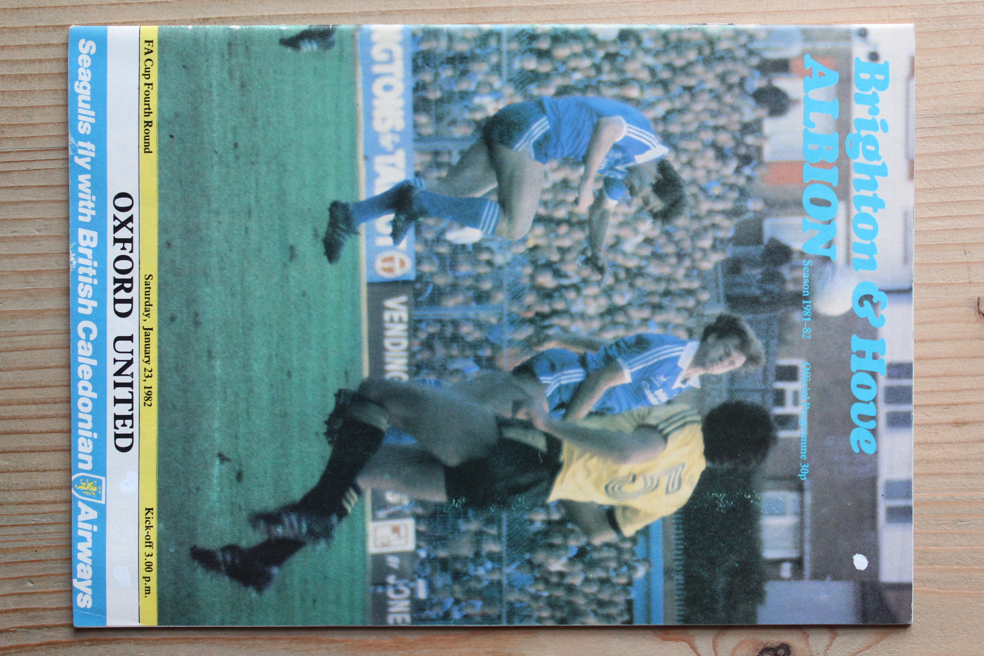 Brighton & Hove Albion FC v Oxford United FC