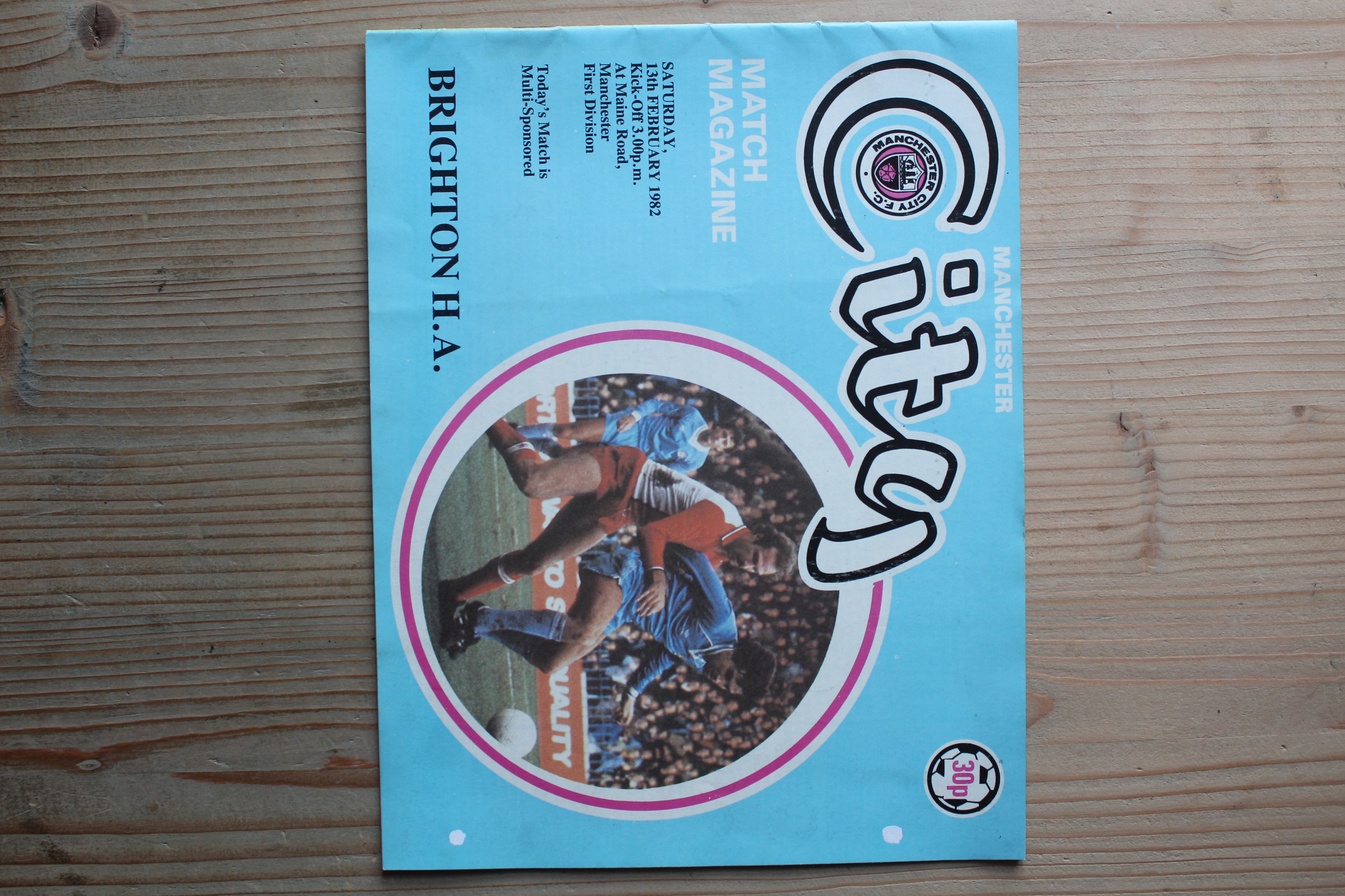 Manchester City FC v Brighton & Hove Albion FC