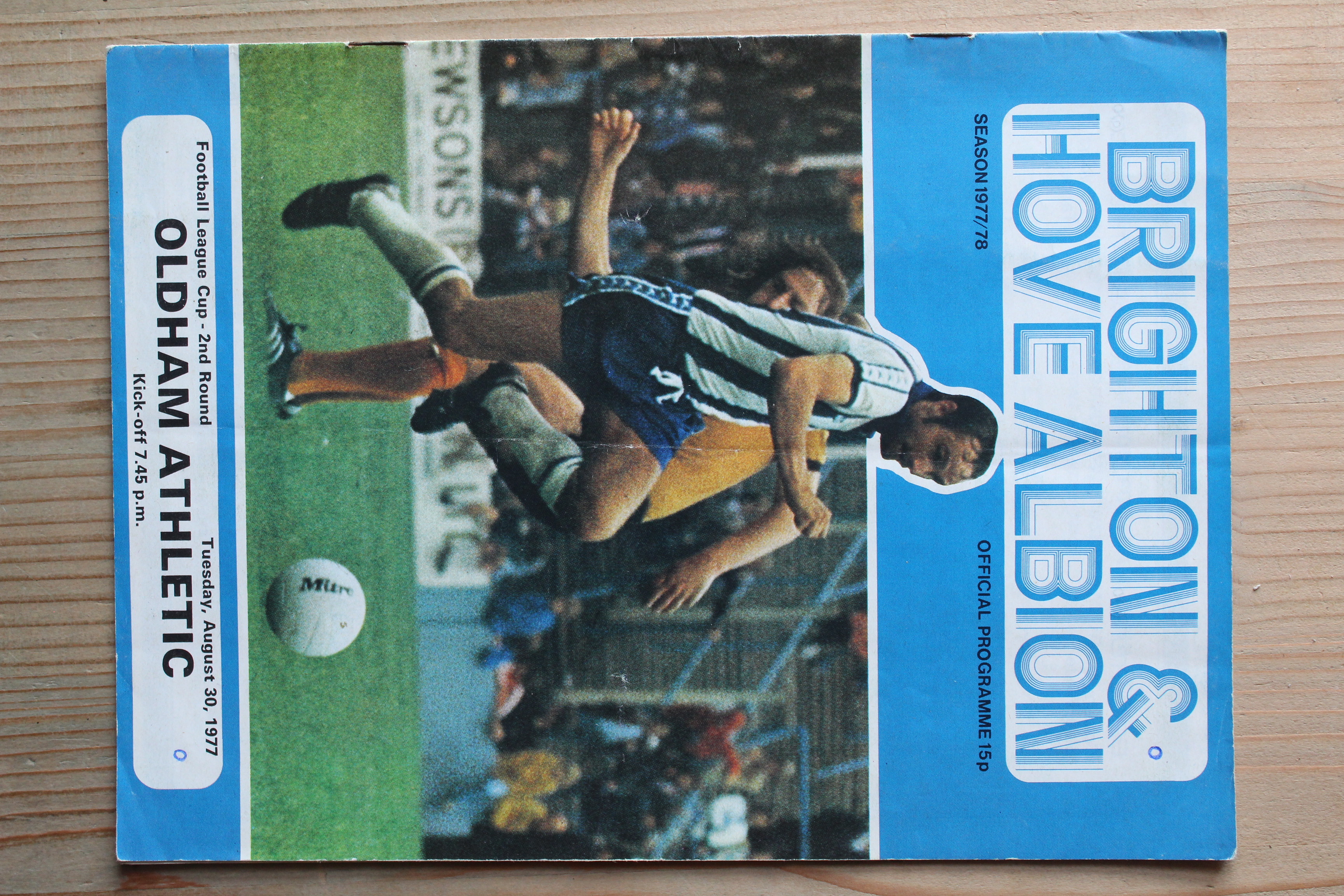 Brighton & Hove Albion FC v Oldham Athletic FC