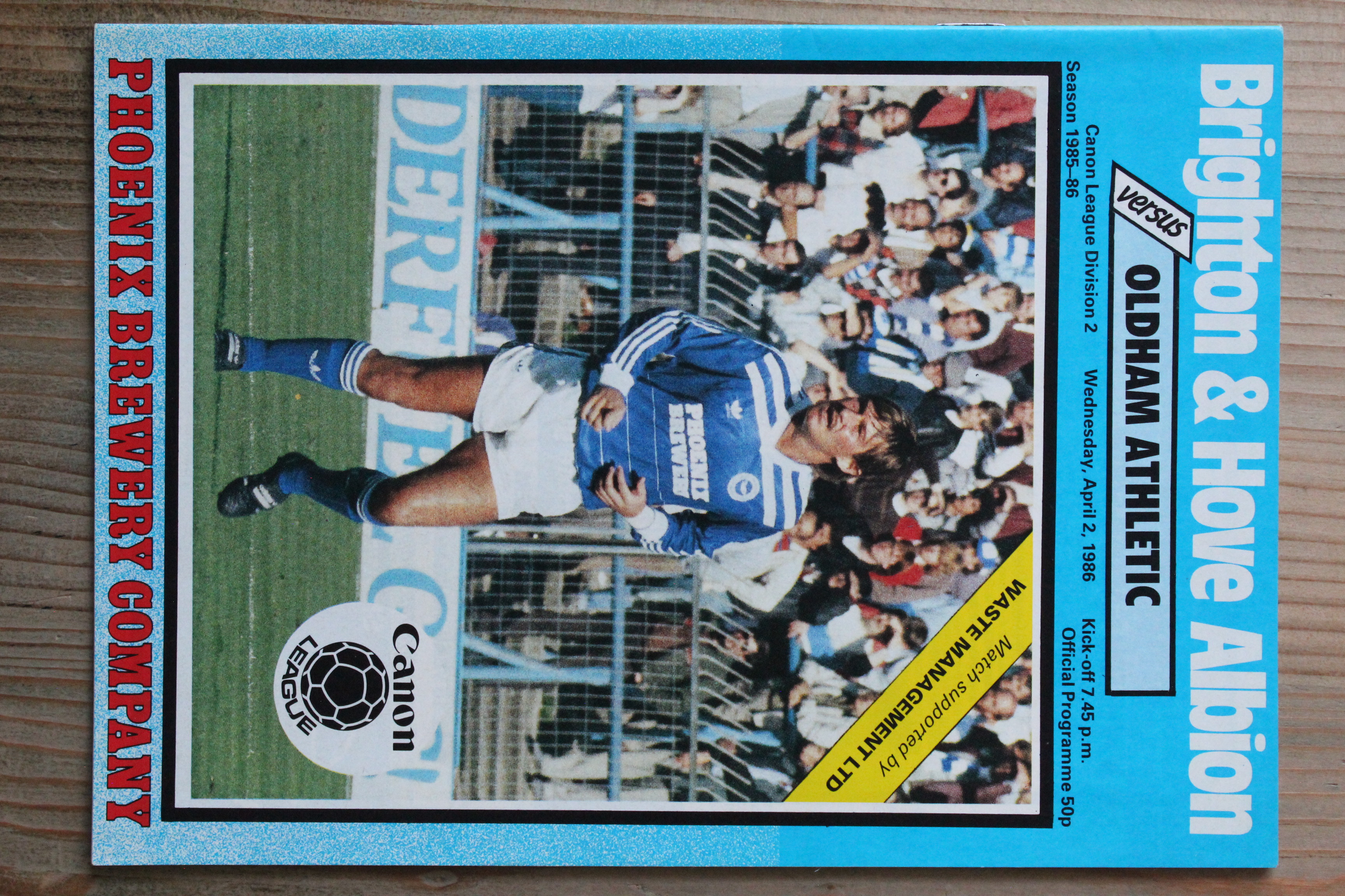 Brighton & Hove Albion FC v Oldham Athletic FC