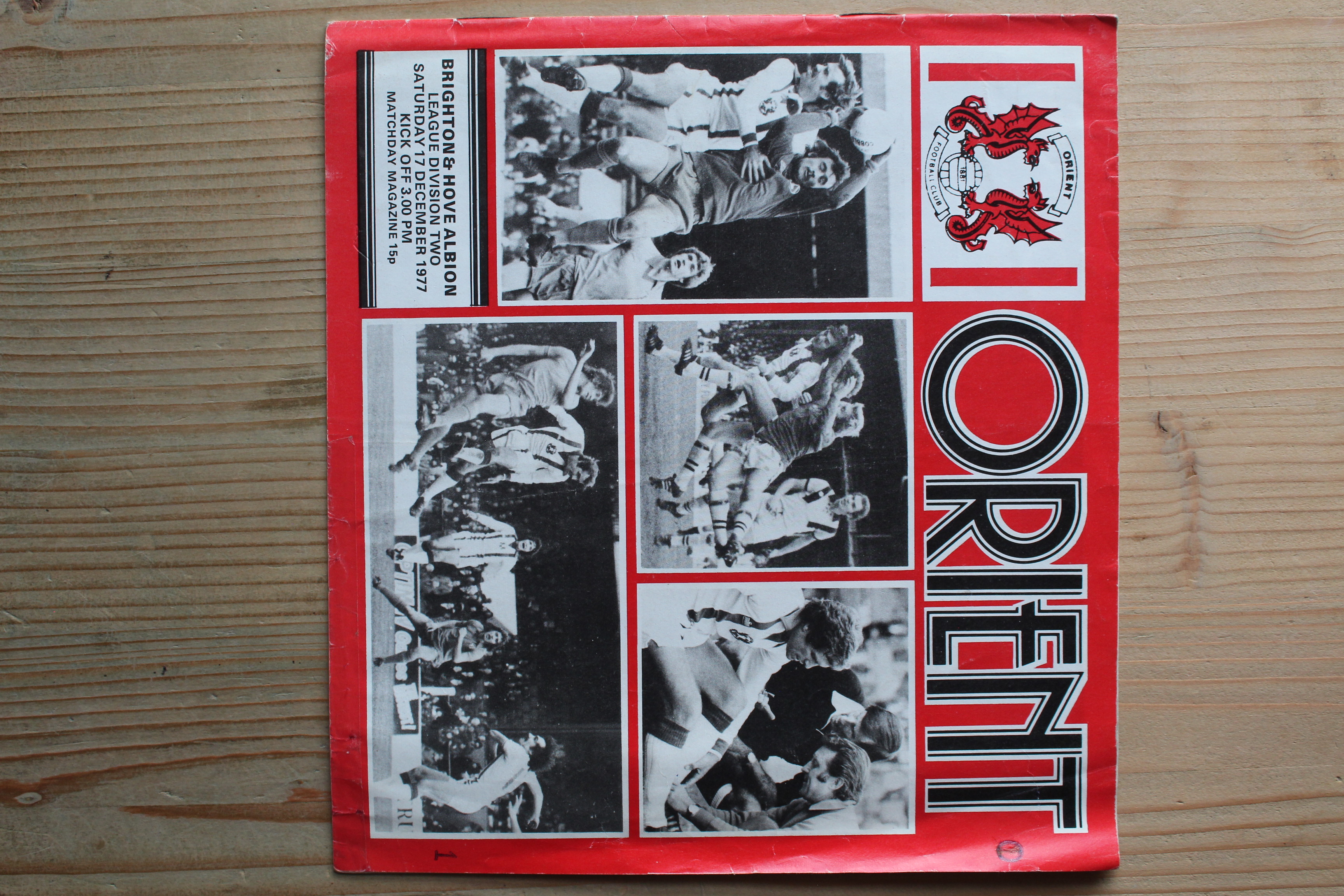 Orient v Brighton & Hove Albion FC