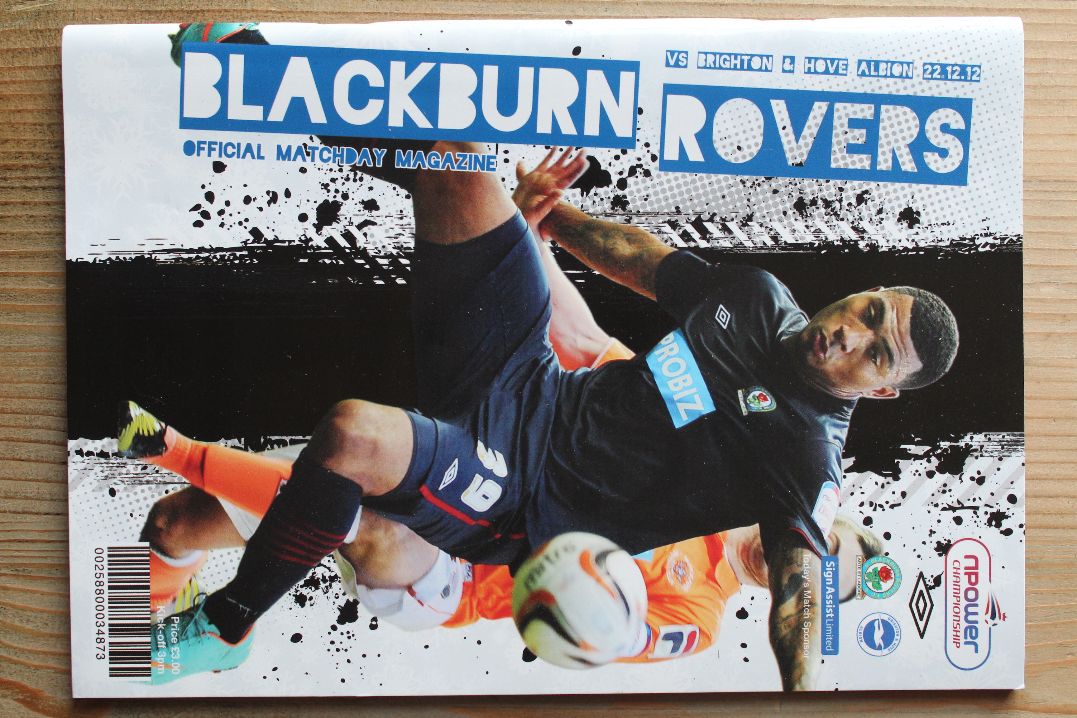 Blackburn Rovers FC v Brighton & Hove Albion FC