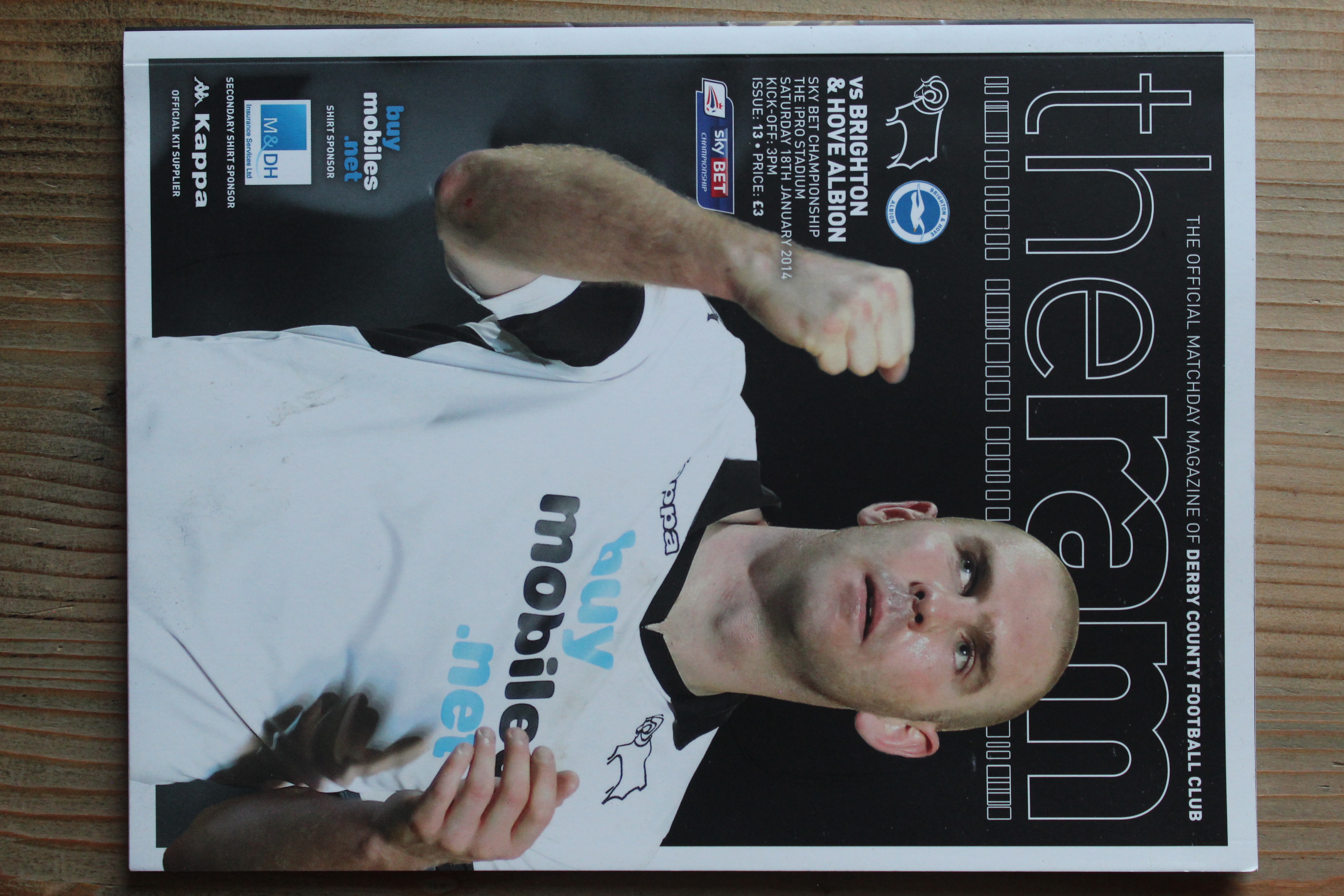 Derby County FC v Brighton & Hove Albion FC