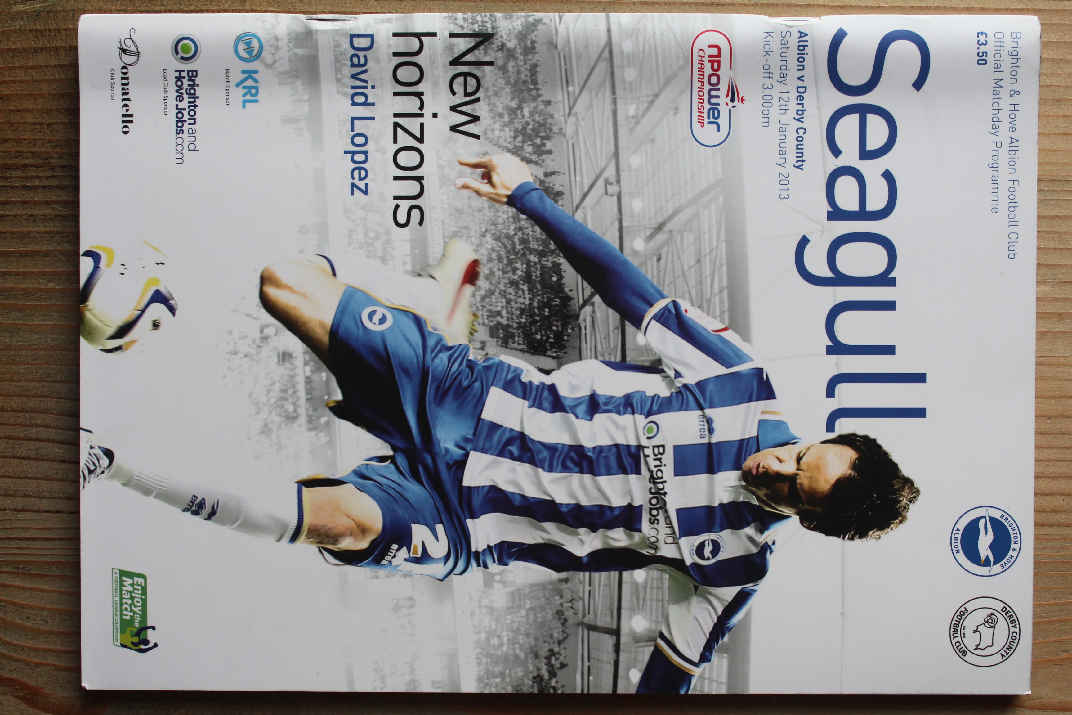 Brighton & Hove Albion FC v Derby County FC