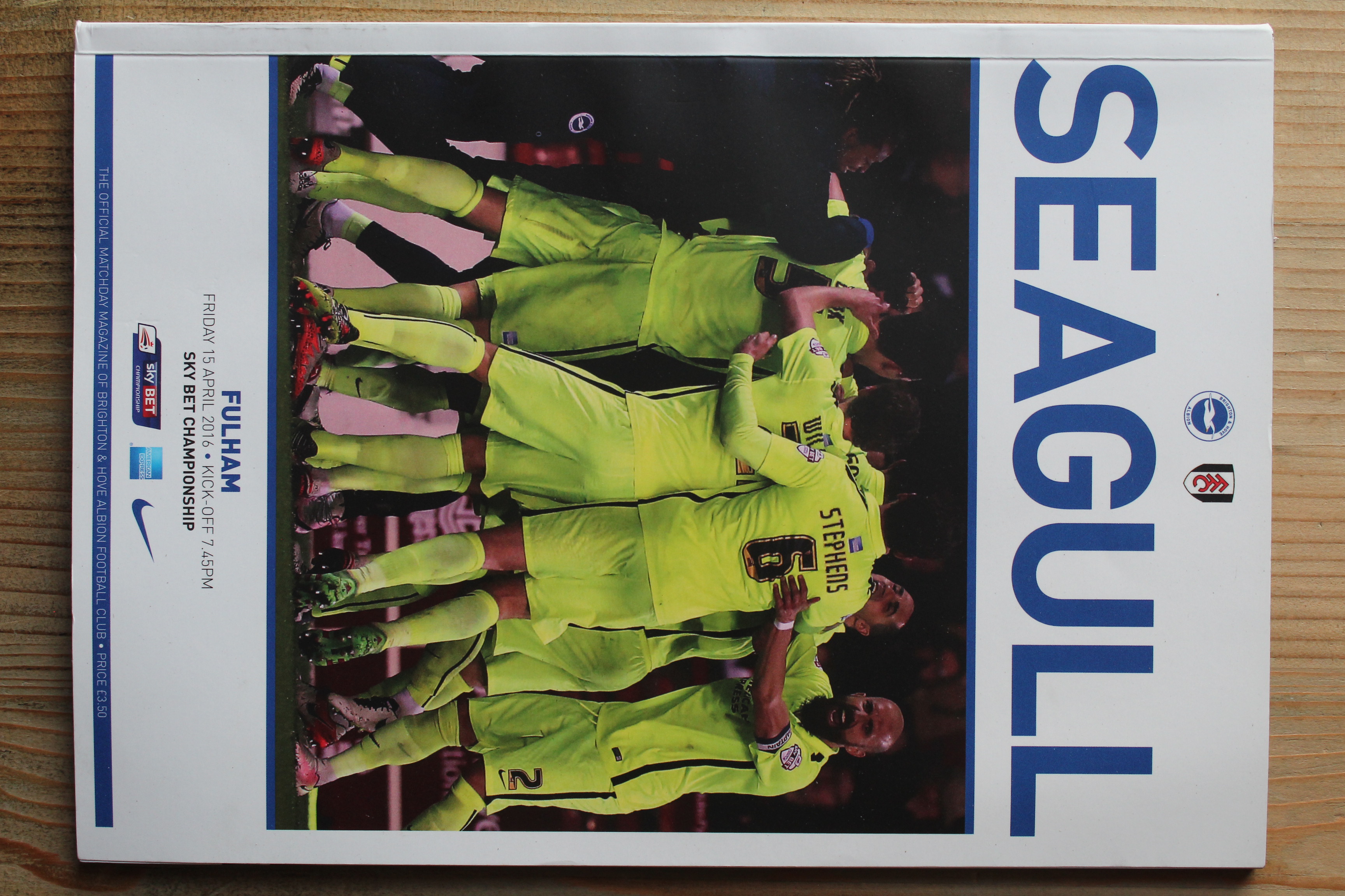 Brighton & Hove Albion FC v Fulham FC