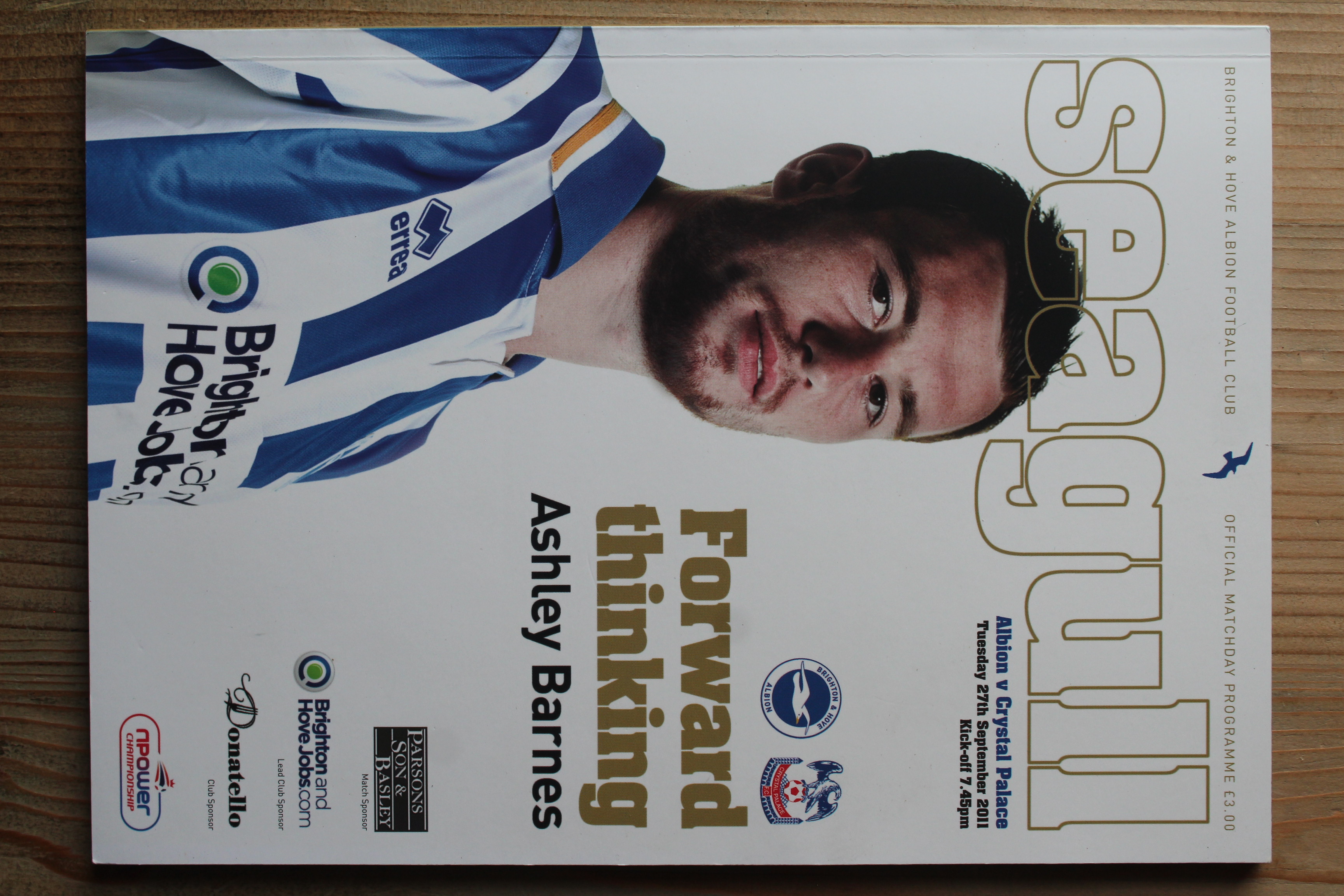 Brighton & Hove Albion FC v Crystal Palace FC