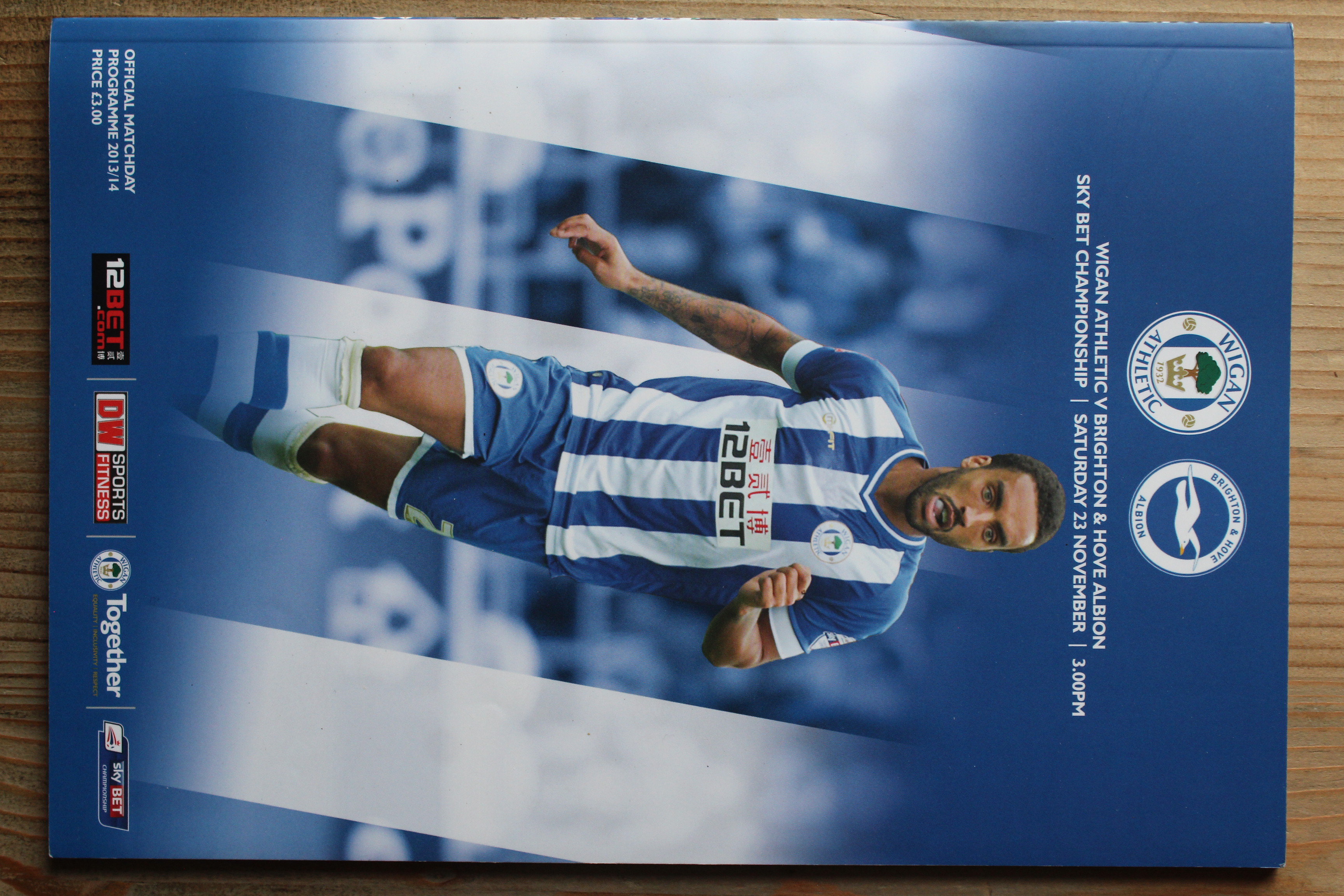Wigan Athletic FC v Brighton & Hove Albion FC