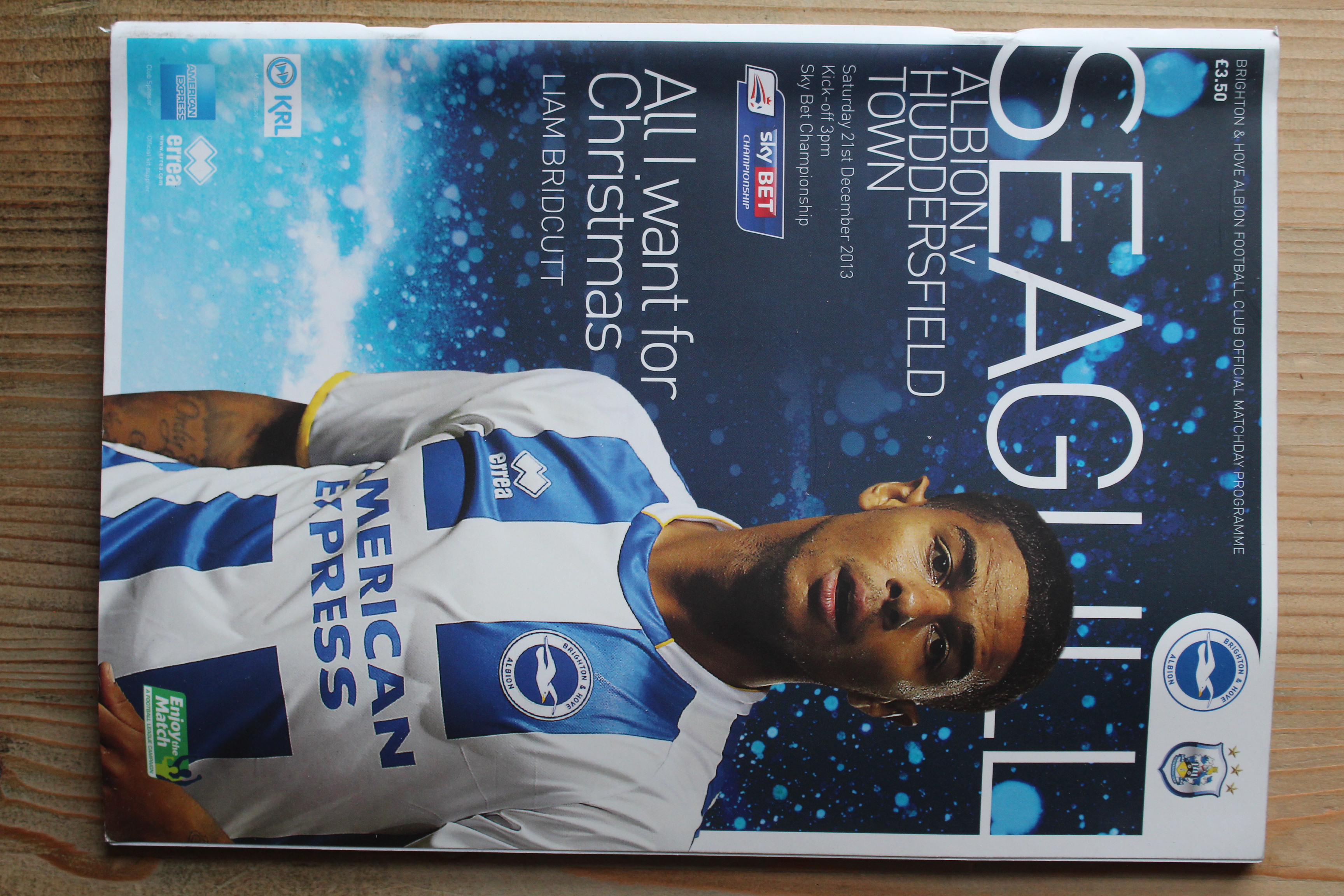 Brighton & Hove Albion FC v Huddersfield Town FC