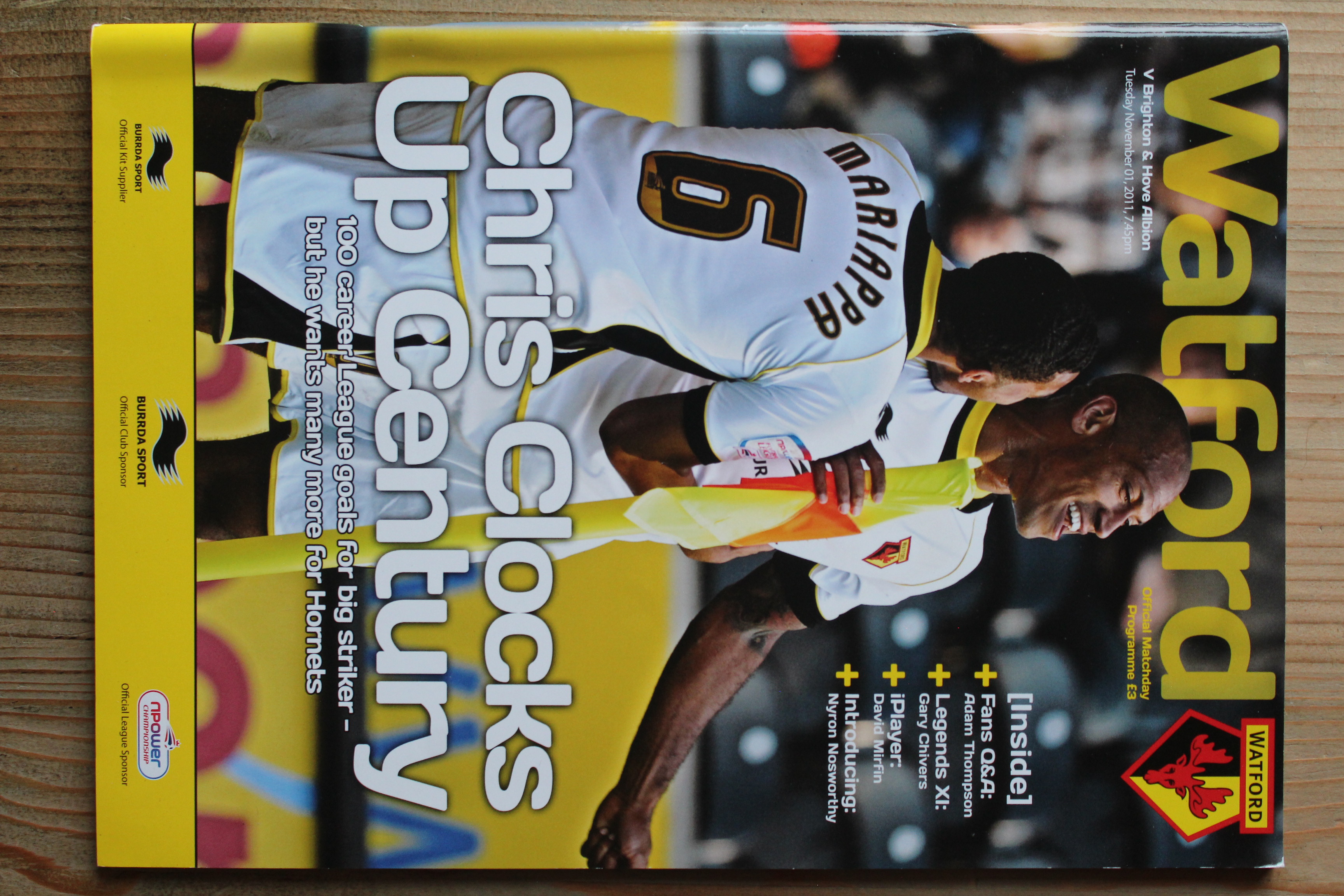 Watford FC v Brighton & Hove Albion FC