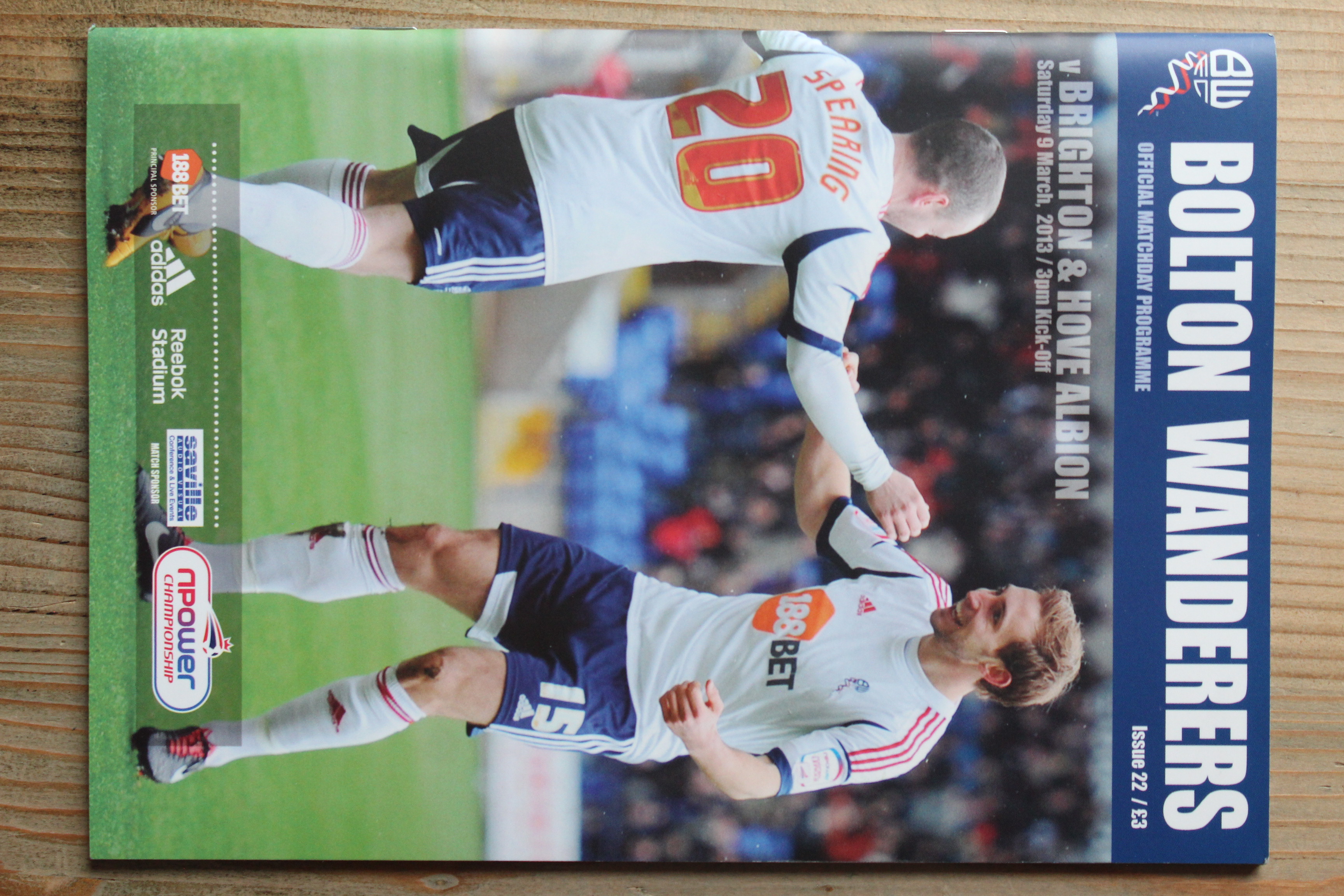 Bolton Wanderers FC v Brighton & Hove Albion FC