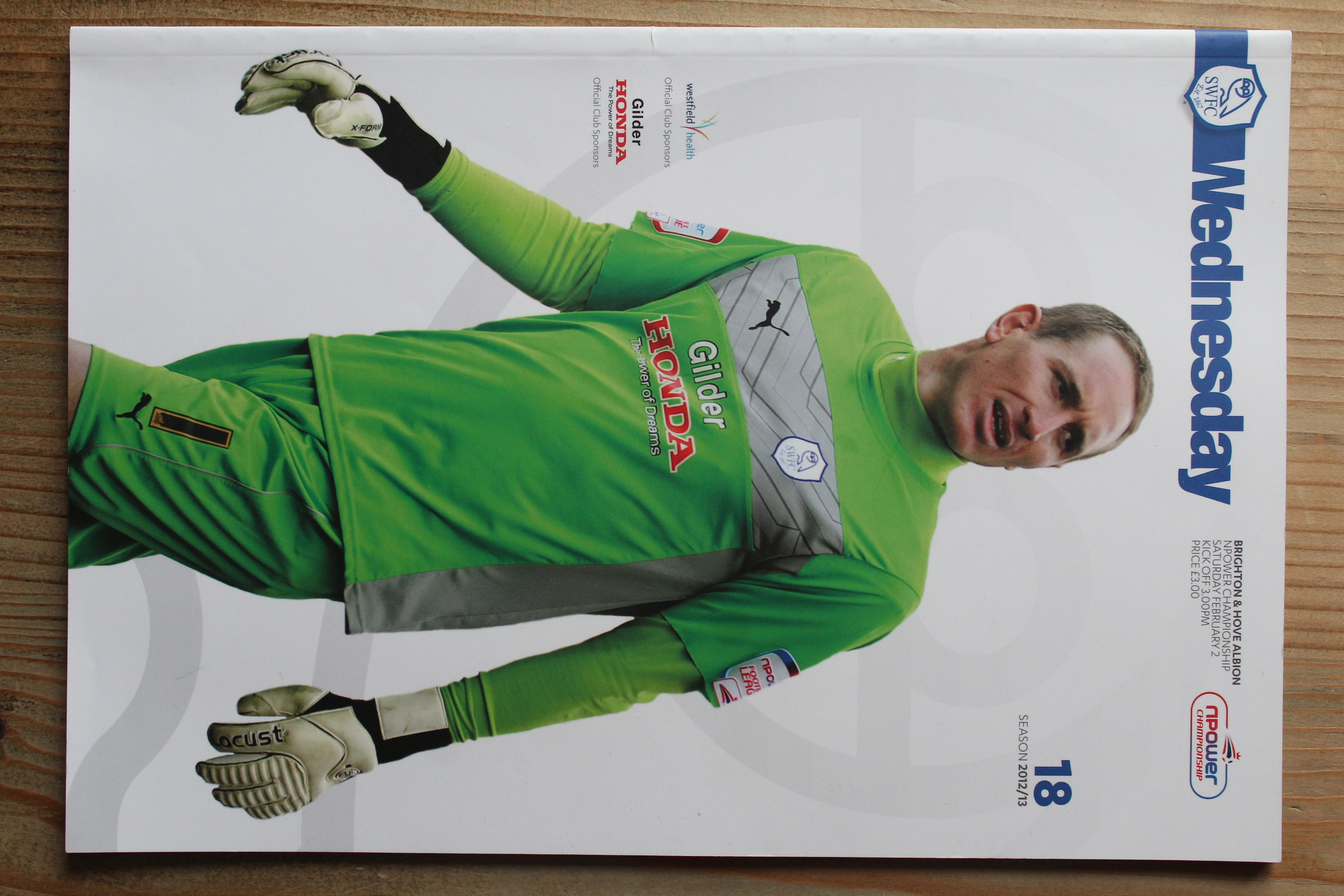 Sheffield Wednesday FC  v Brighton & Hove Albion FC