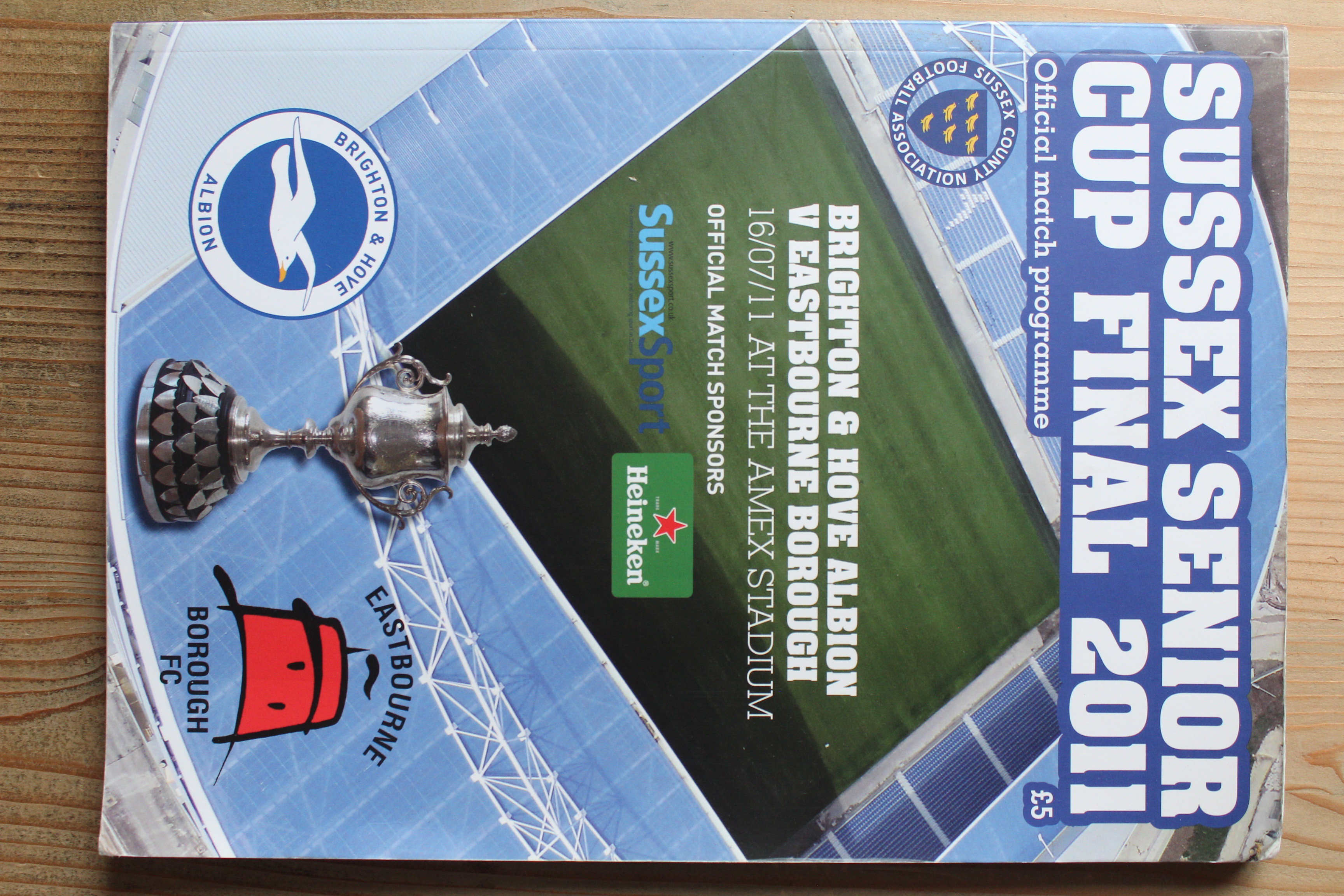 Brighton & Hove Albion FC v Eastbourne Borough
