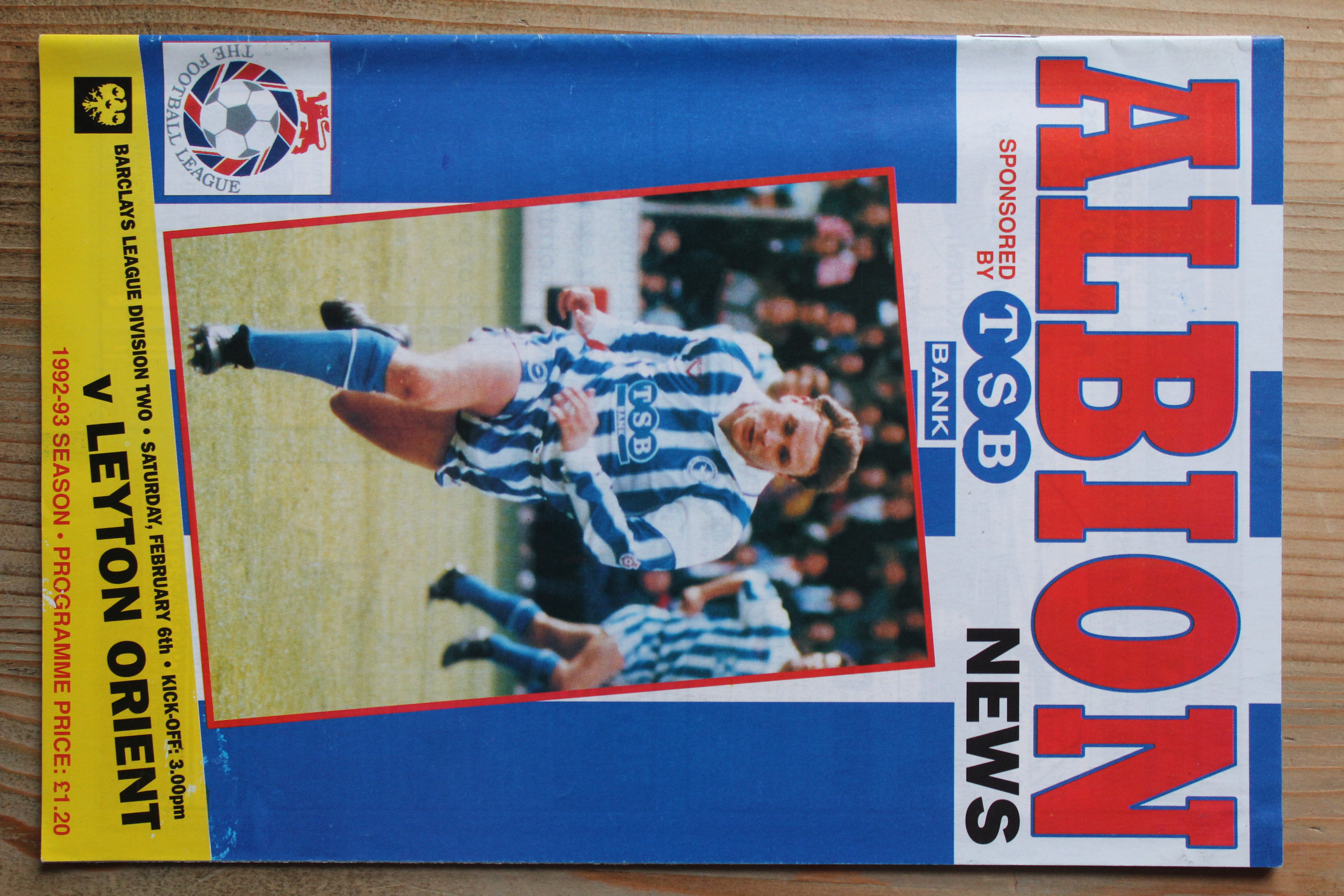 Brighton & Hove Albion FC v Leyton Orient FC