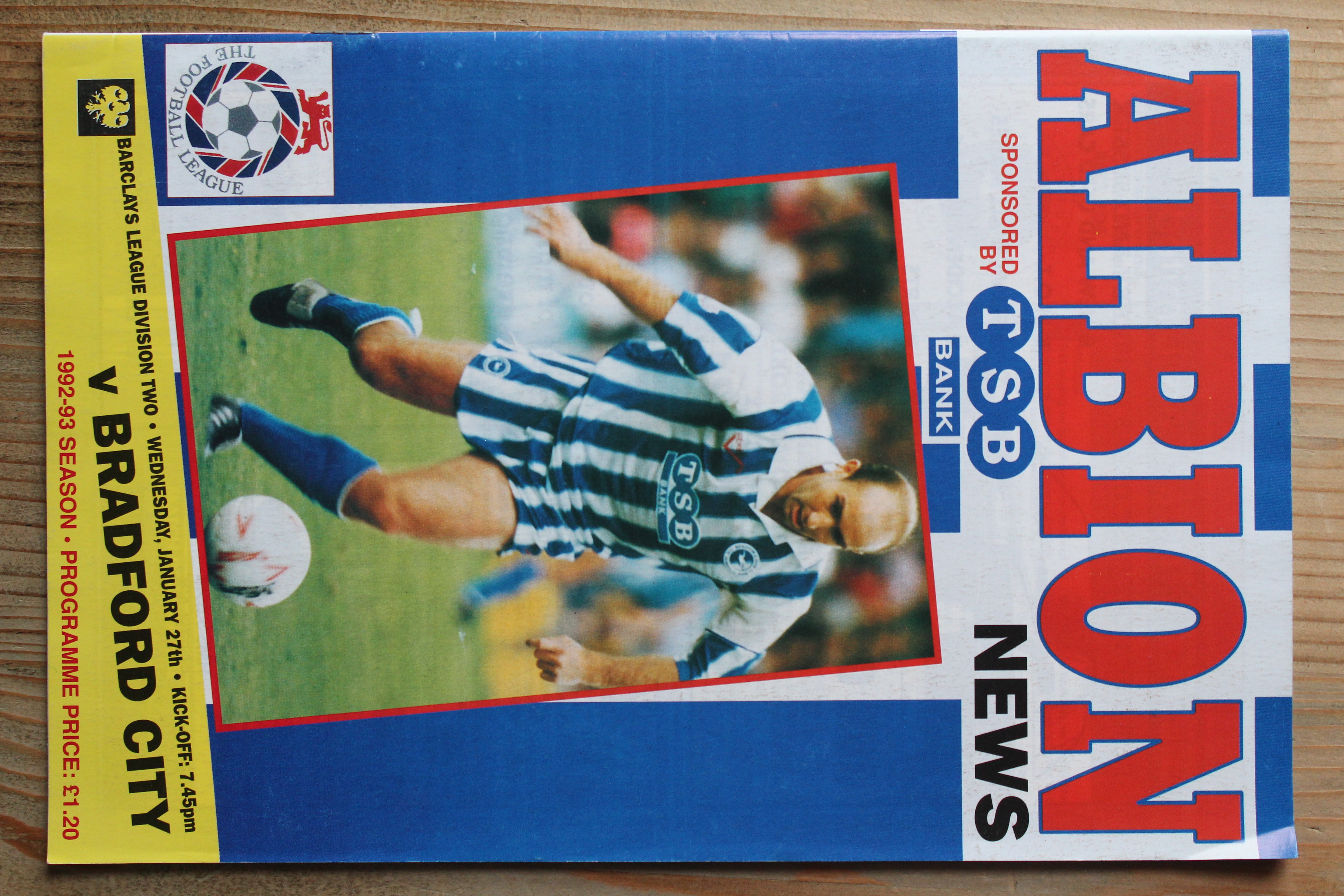 Brighton & Hove Albion FC v Bradford City FC