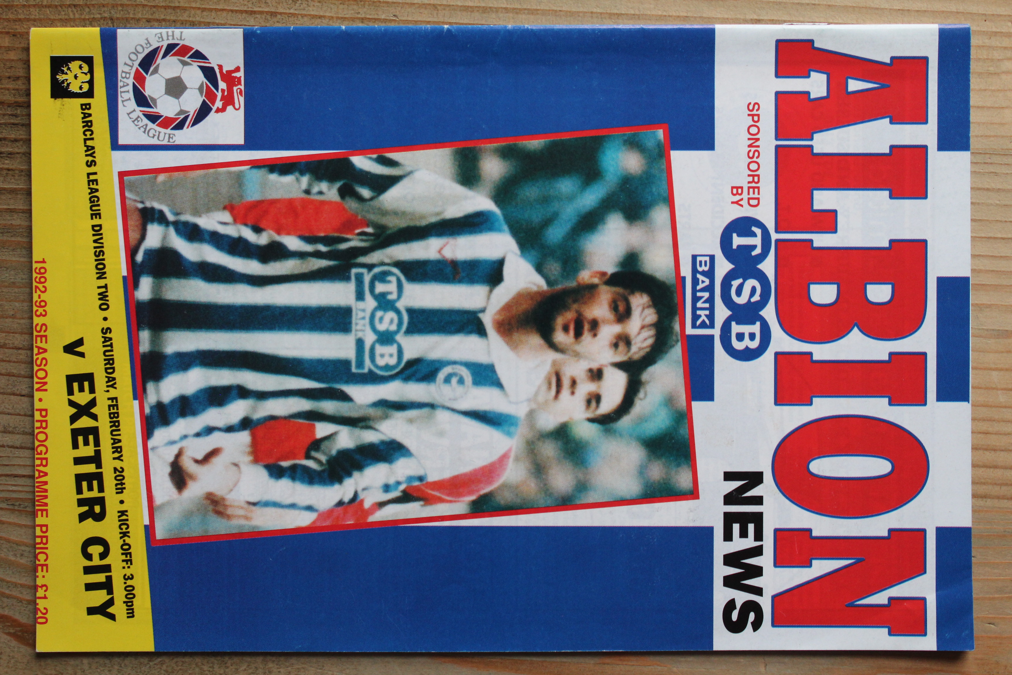 Brighton & Hove Albion FC v Exeter City FC